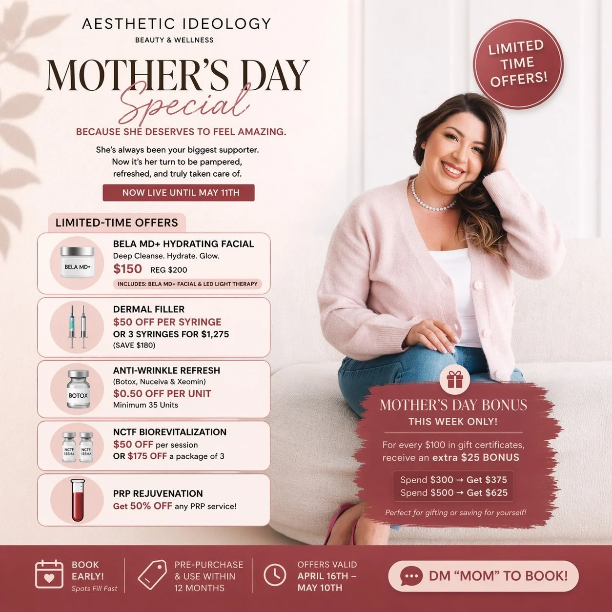 She&rsquo;s the one who always puts herself last&hellip;
 This time, it&rsquo;s about her. 🤍

Whether she&rsquo;s a mom, a new mom, a dog mom &mdash; or just someone who deserves to feel like herself again&hellip; we created something special for he