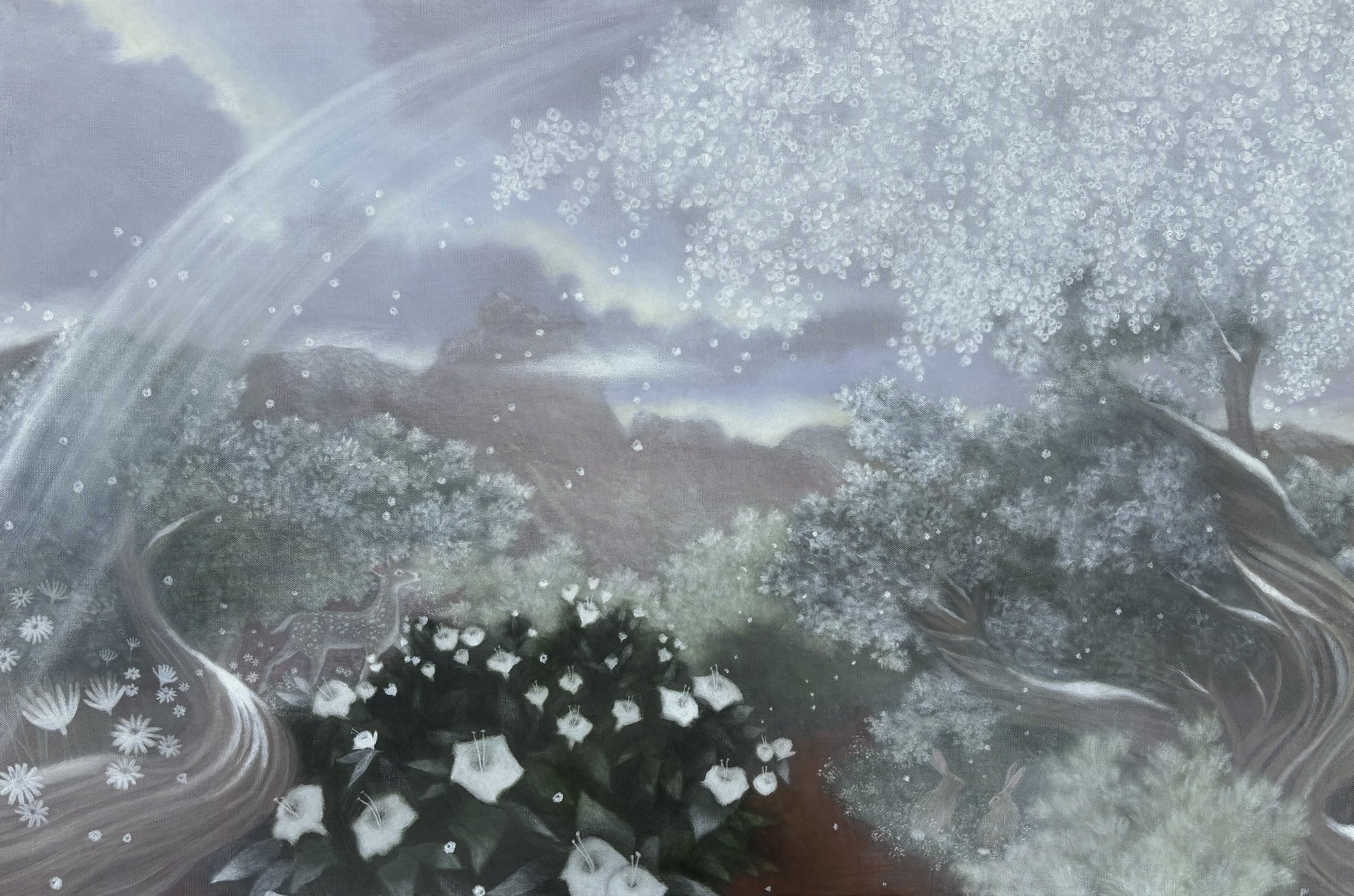Spring Snowstorm, Sedona, archival giclée fine art print
