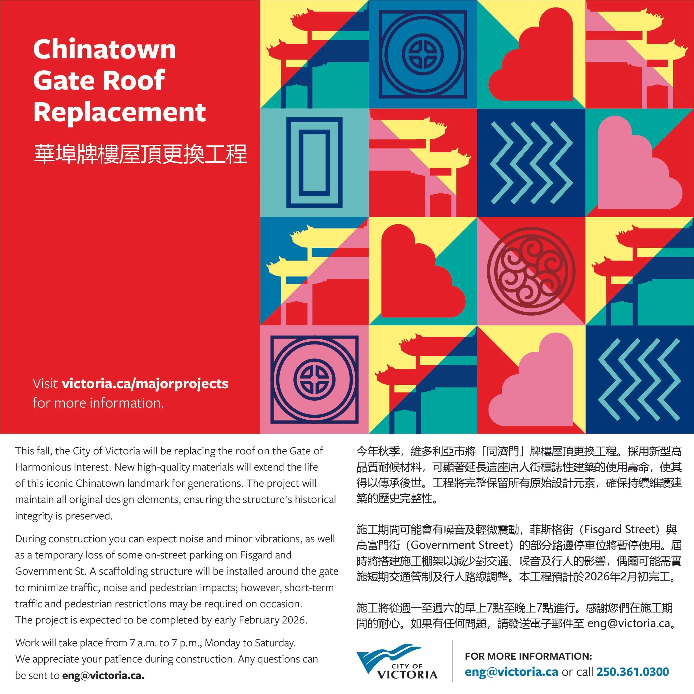 Chinatown Gate Roof Restoration