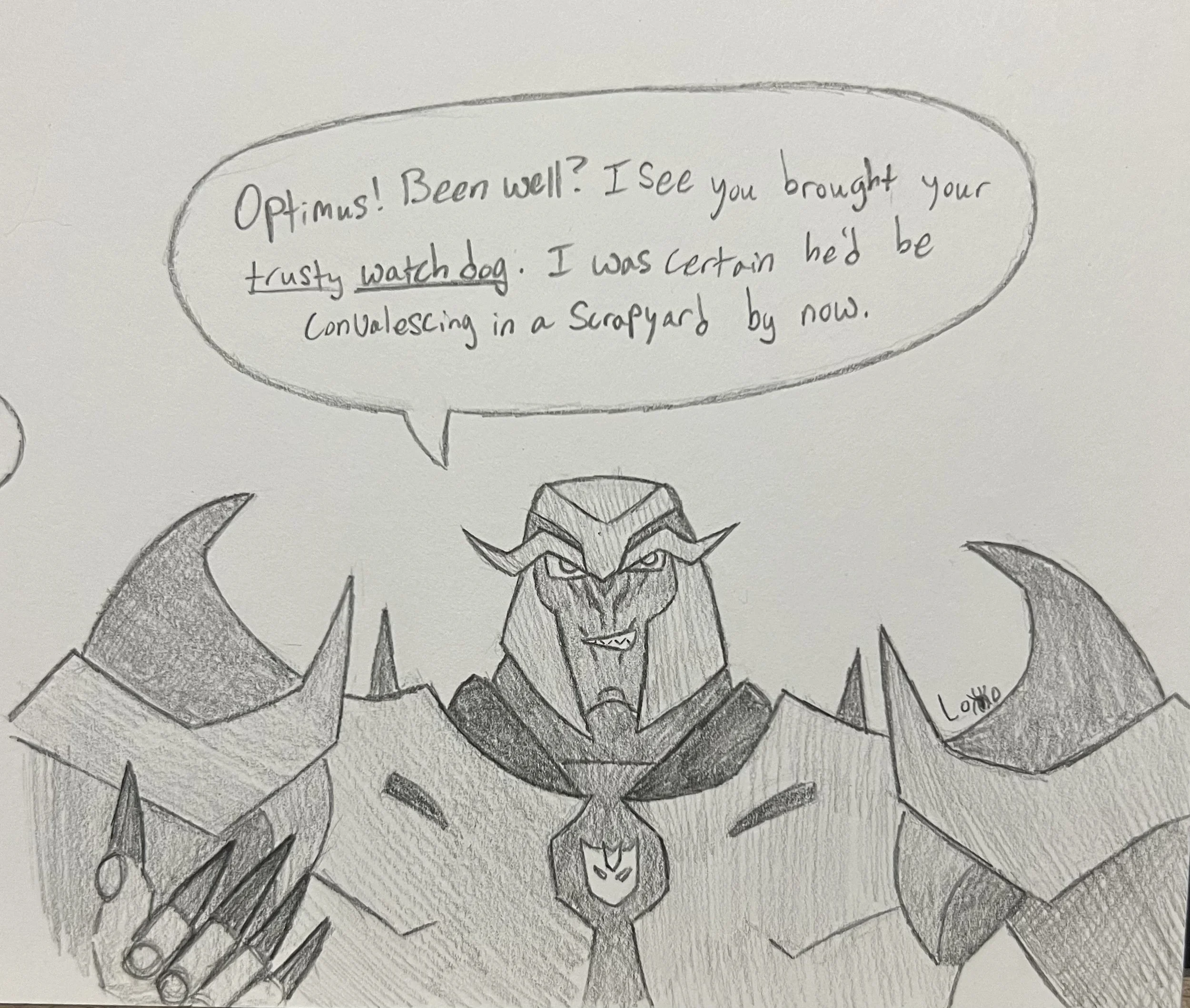 Megatron from Transformers: Prime