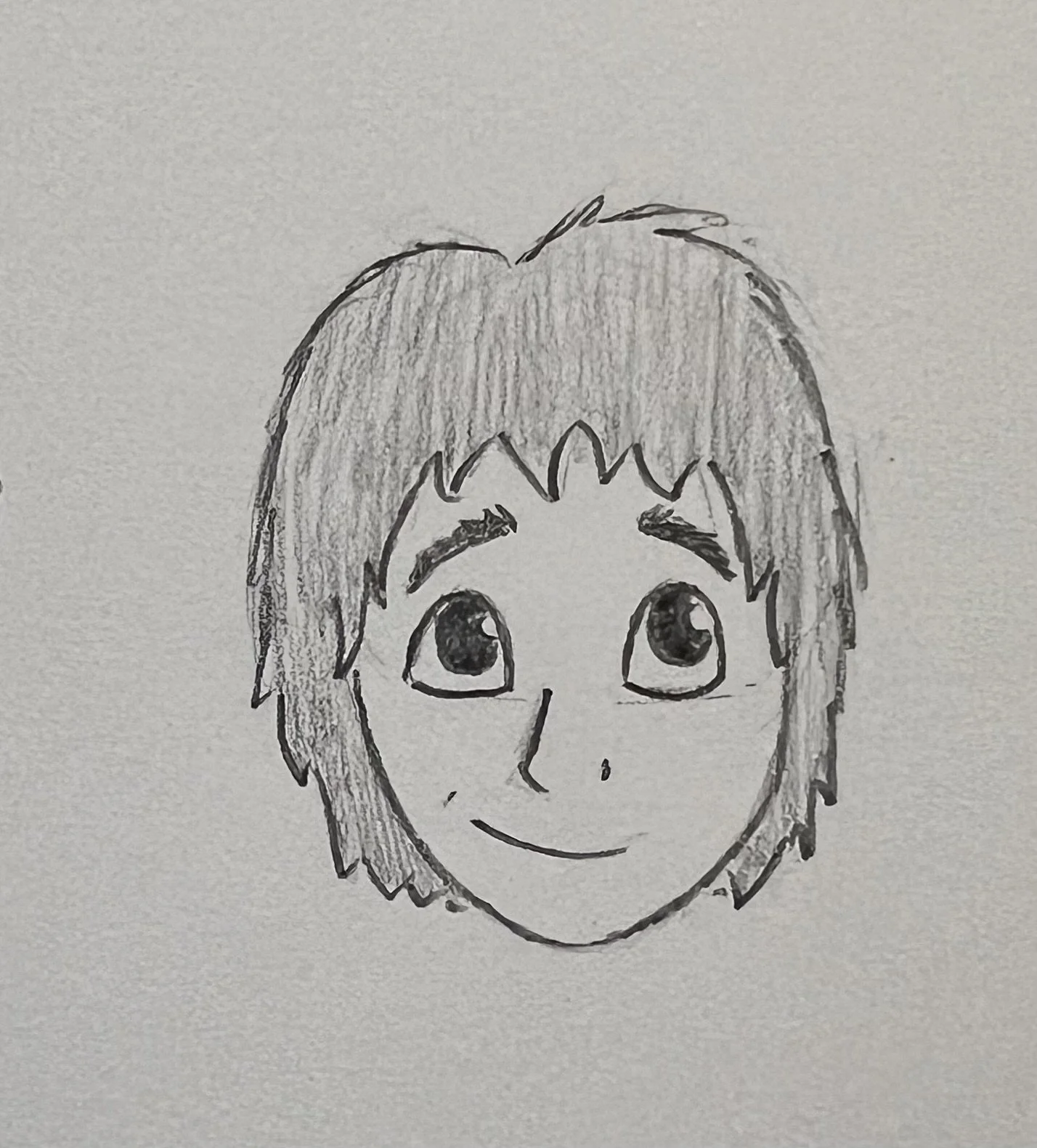 Face practice featuring one of my Among Us characters