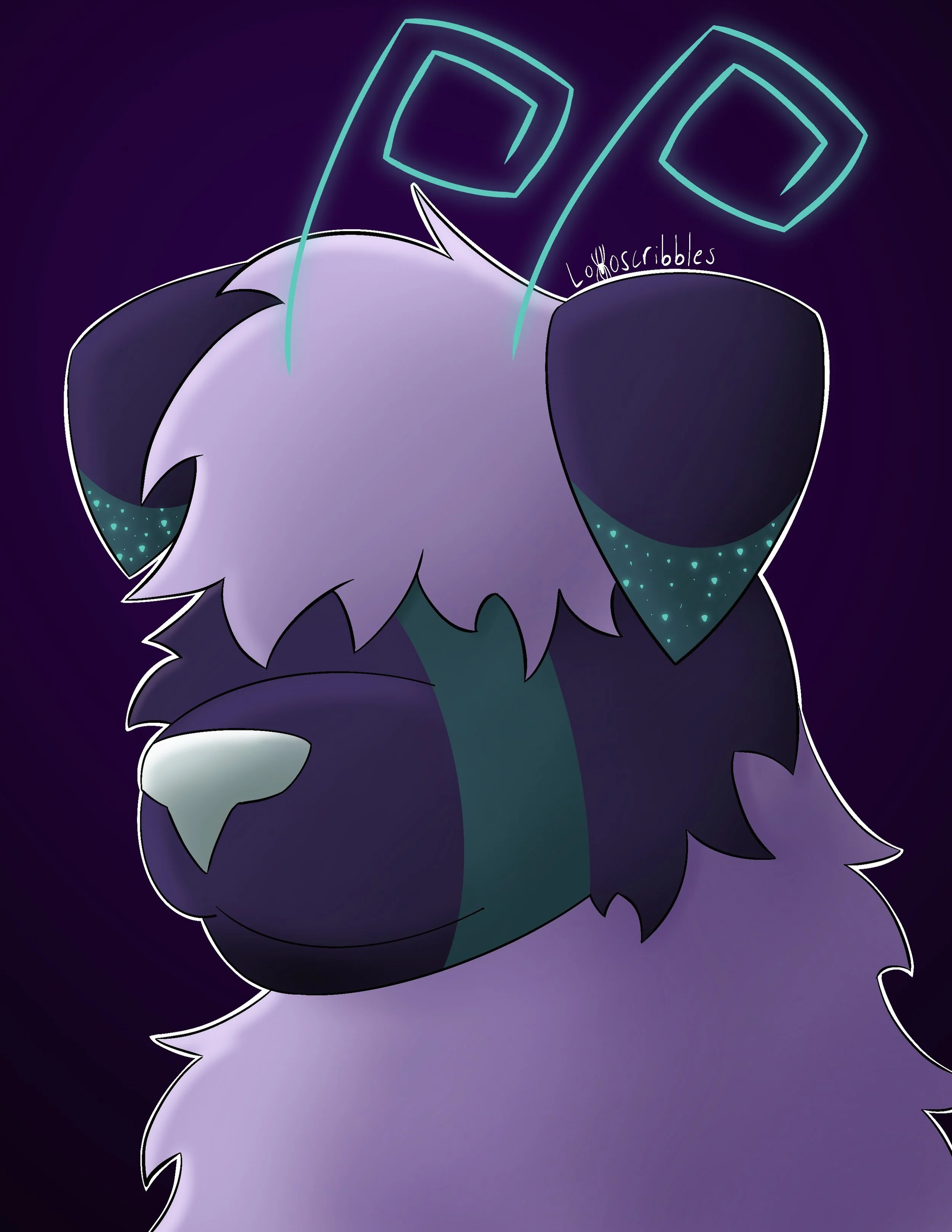 Illustration of a friend's character