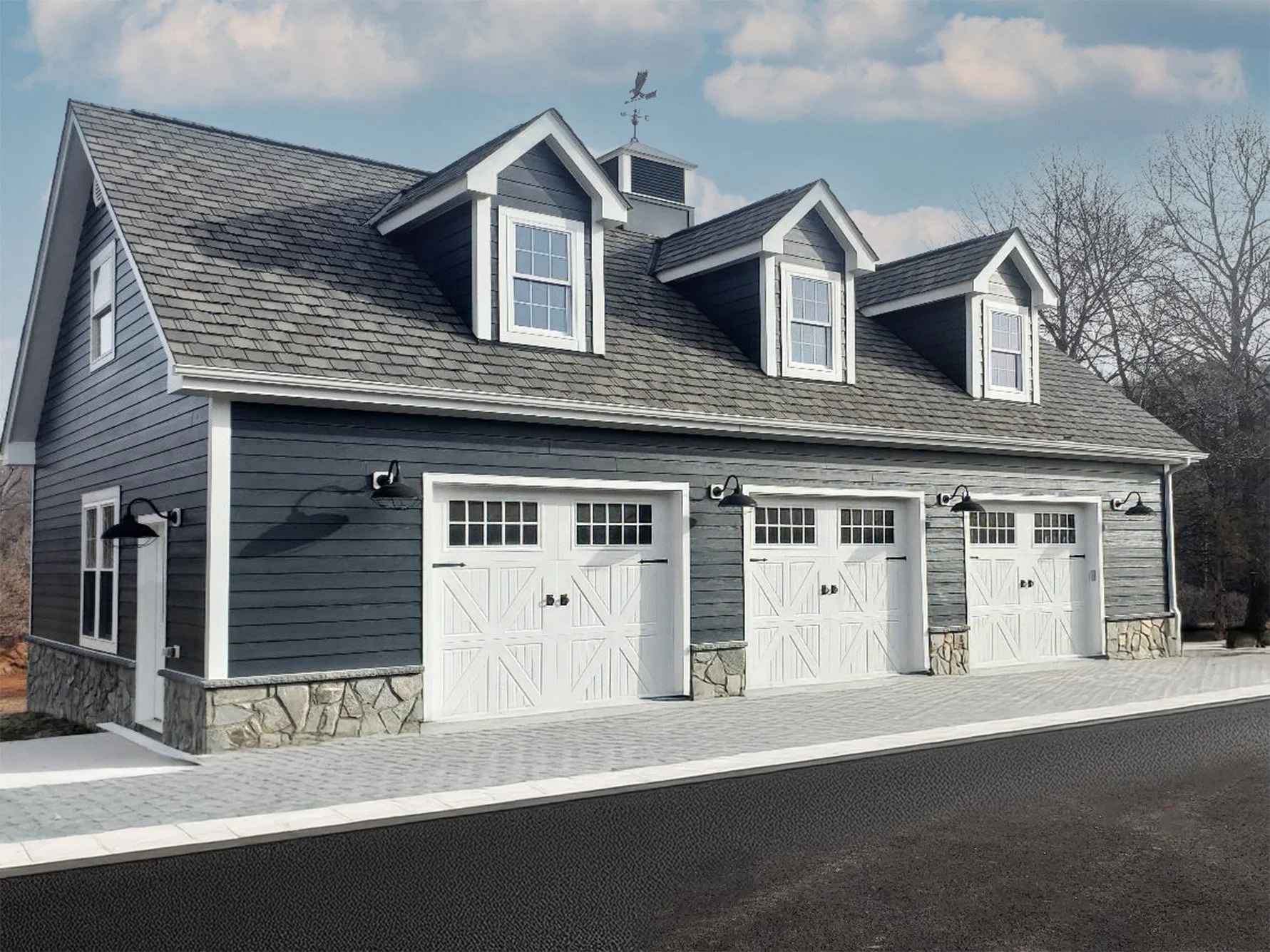 Country 3-Bay Garage Build