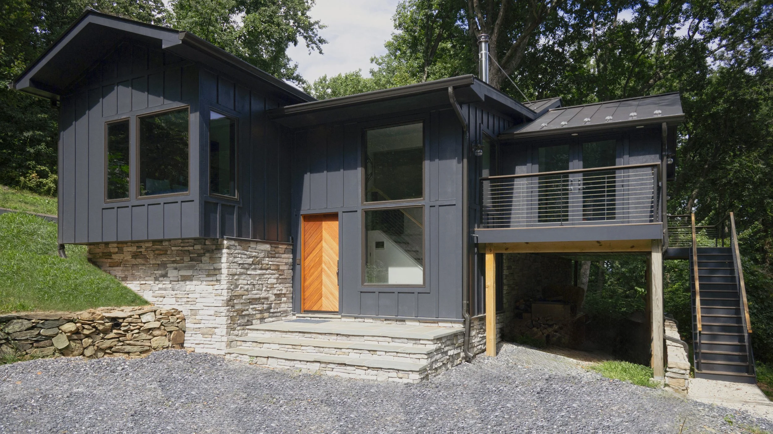 Modern Cabin Addition | Huntly, VA