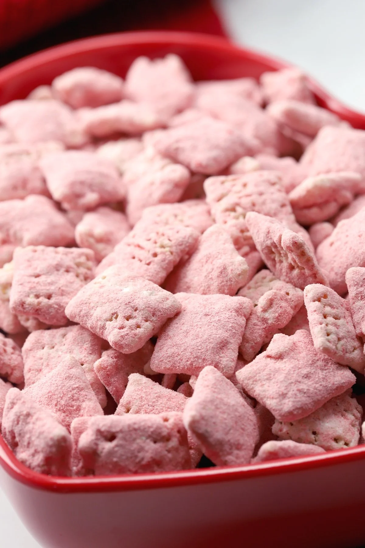 Higher Protein Chex Muddy Buddies - Strawberry Shortcake