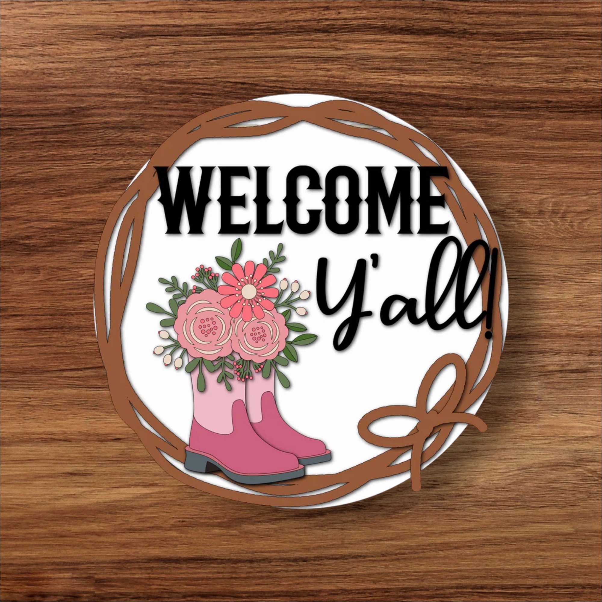 Welcome Ya’all Sign