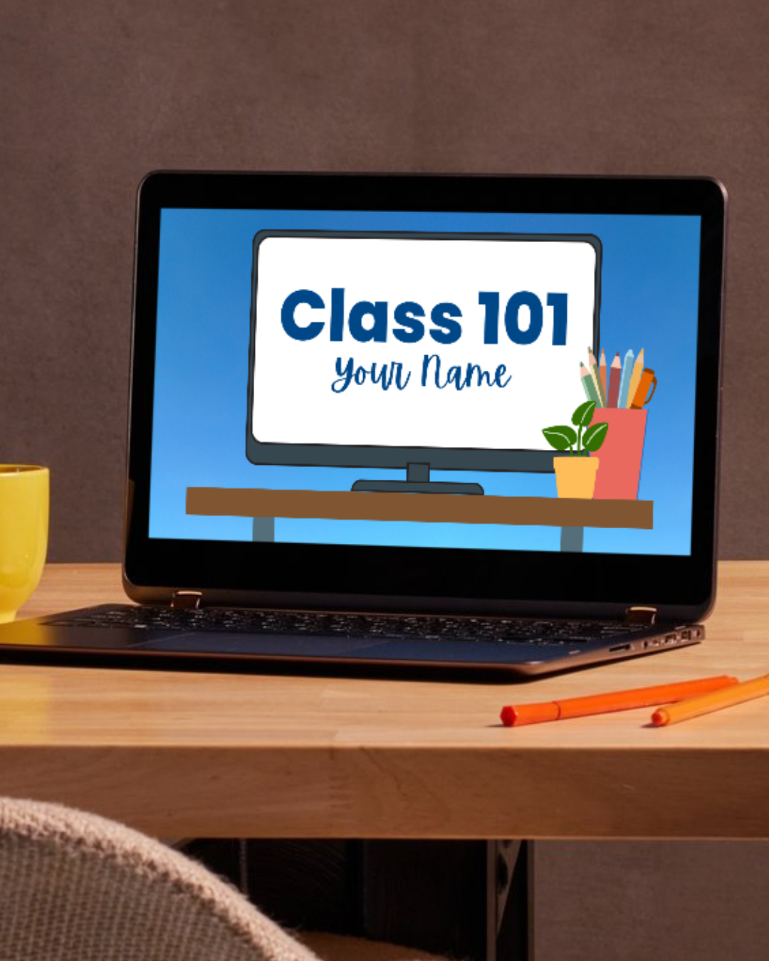 Course Image Template Student Desk