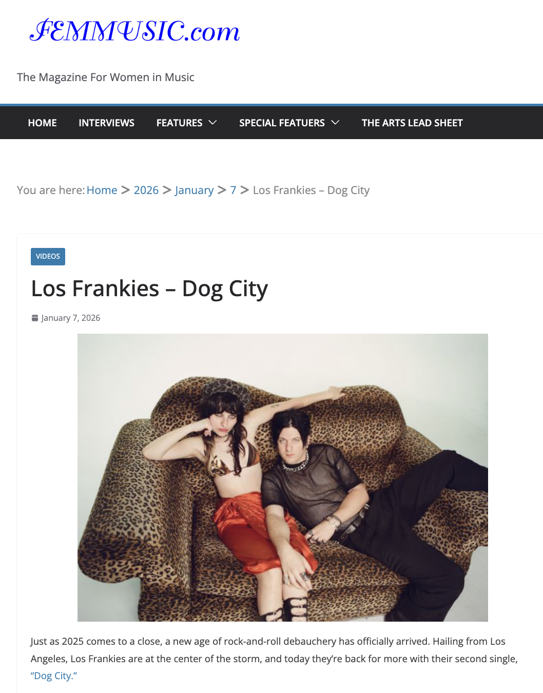 Los Frankies - Dog City
