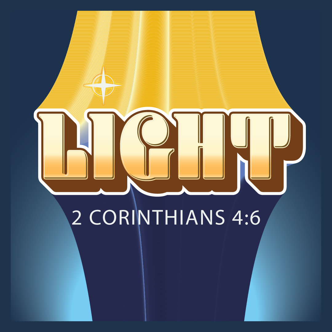 For God, who said, “Let light shine out of darkness,” made his light shine in our hearts to give us the light of the knowledge of God’s glory displayed in the face of Christ.

2 Corinthians 4:6