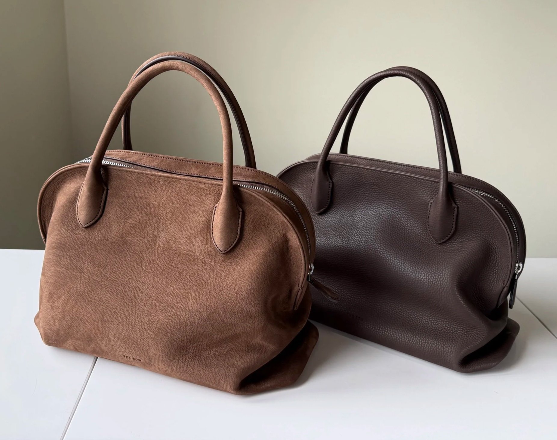 The Row Agnes 12: Nubuck vs Grained Leather Review