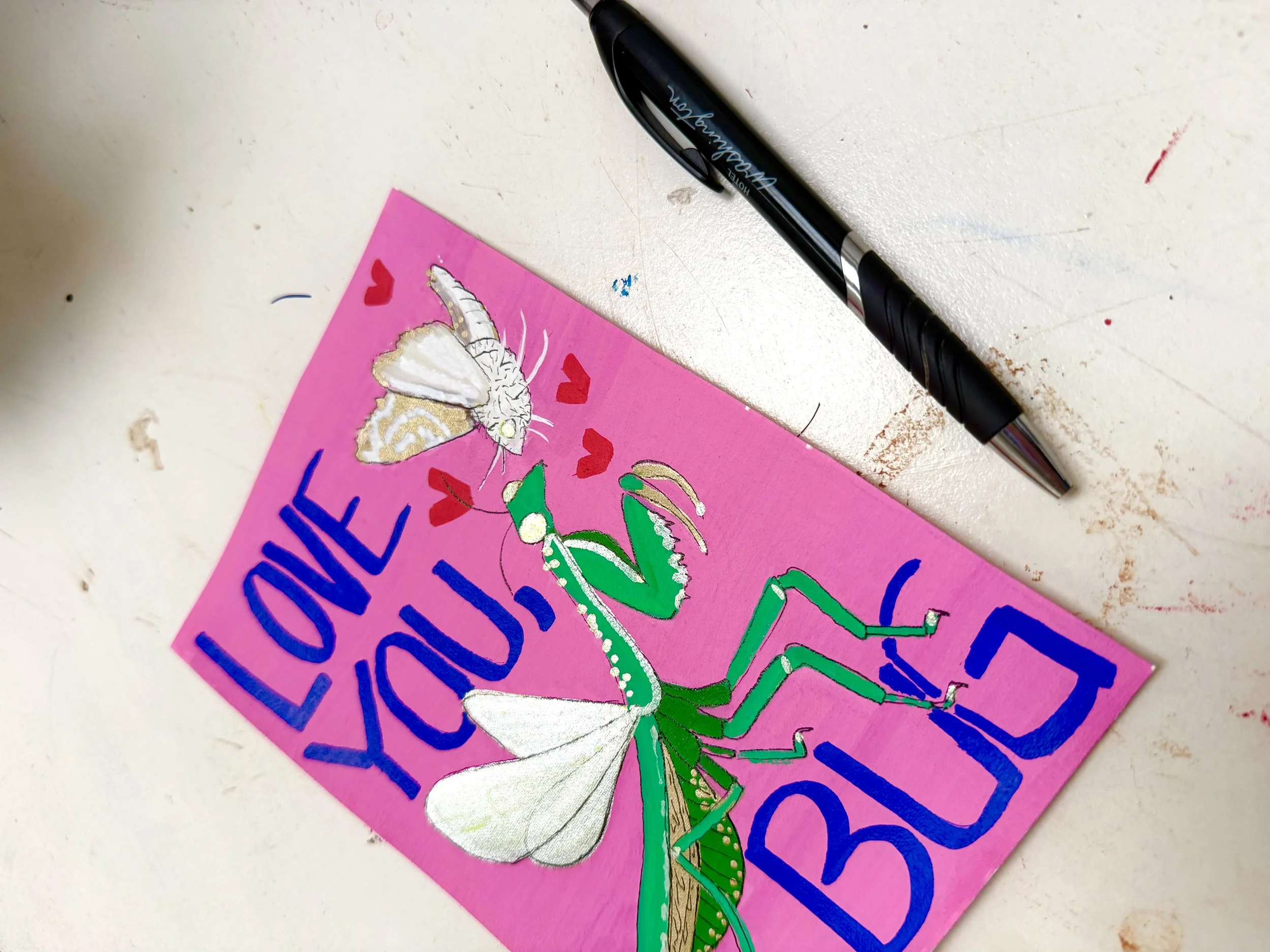 Love You, Bug - Valentine's Day Print