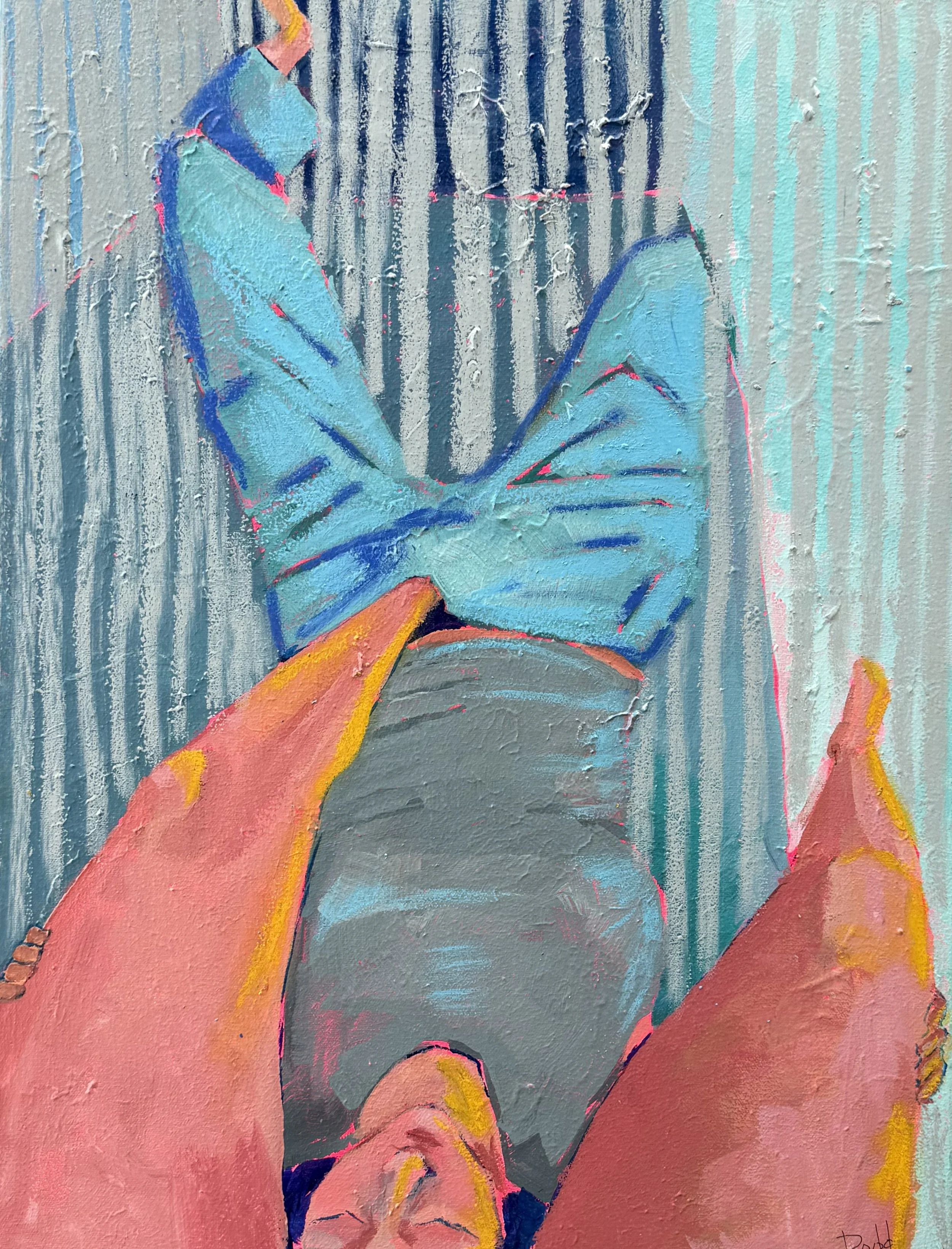 Foot in Pants