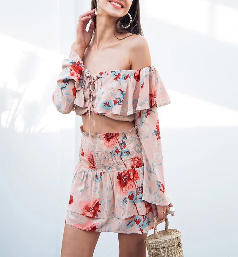 Floral Two Piece Set