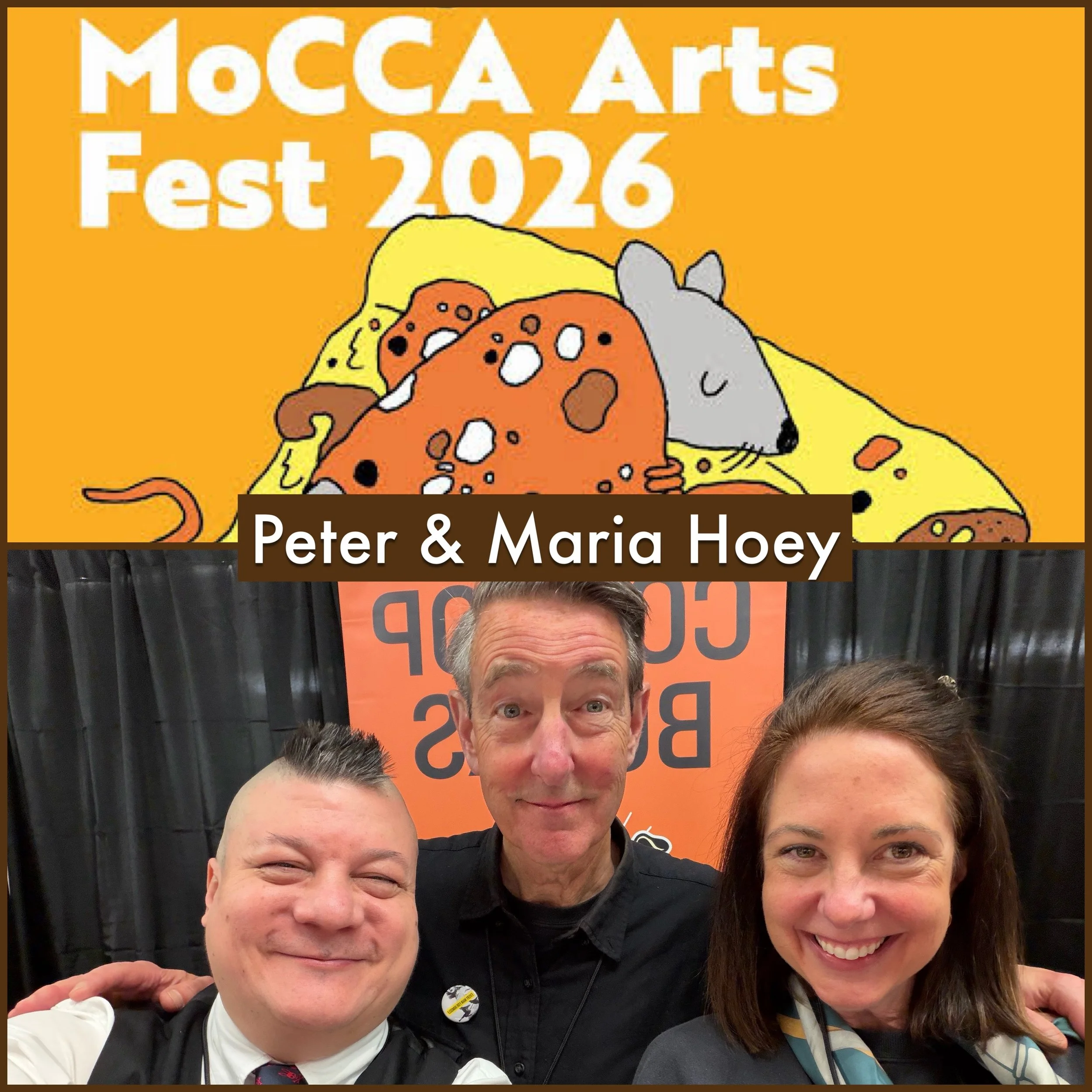 Episode 1701 - MoCCA Fest Recap! Interview w/ Maria &amp; Peter Hoey!