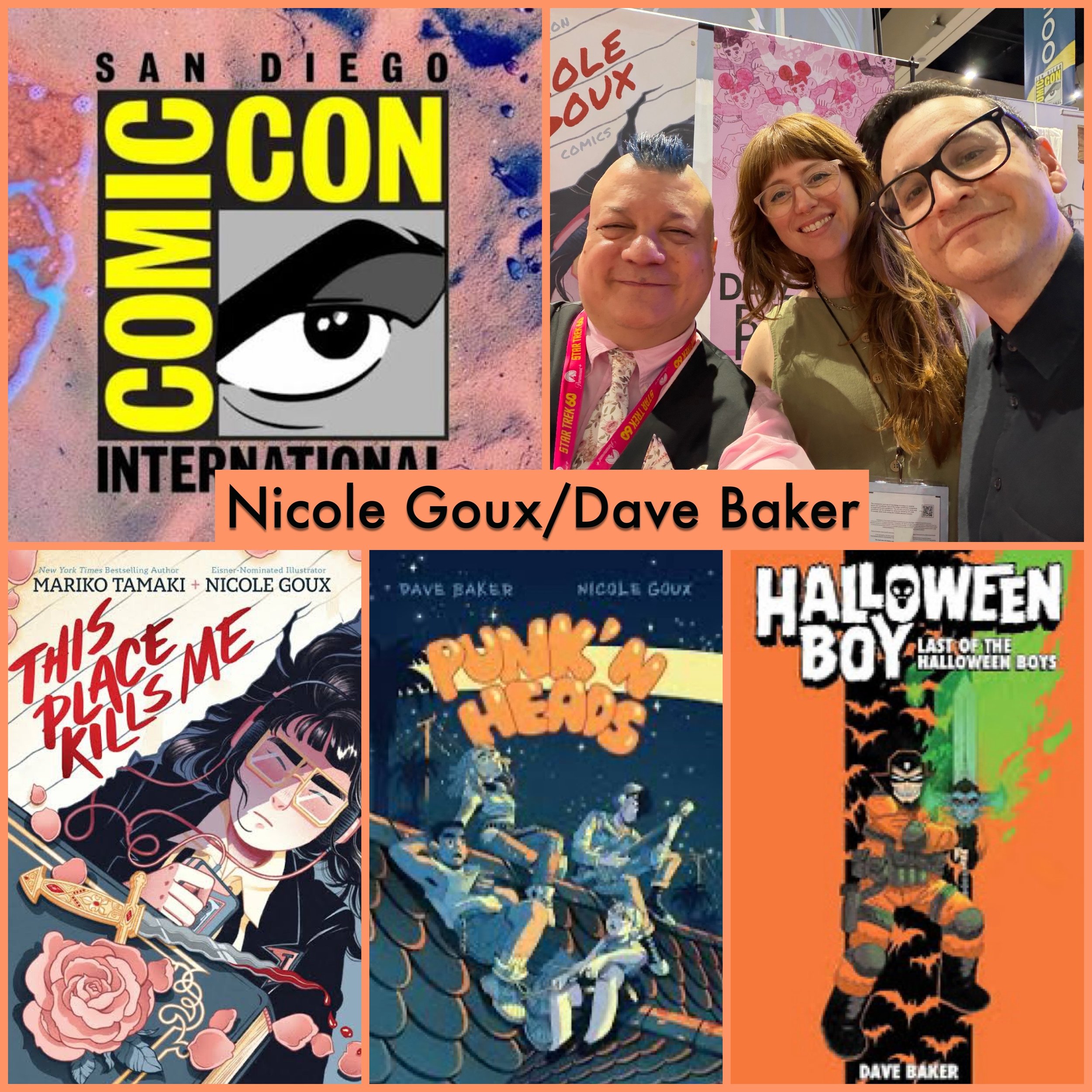 Episode 1735 - SDCC: Nicole Goux/Dave Baker! 