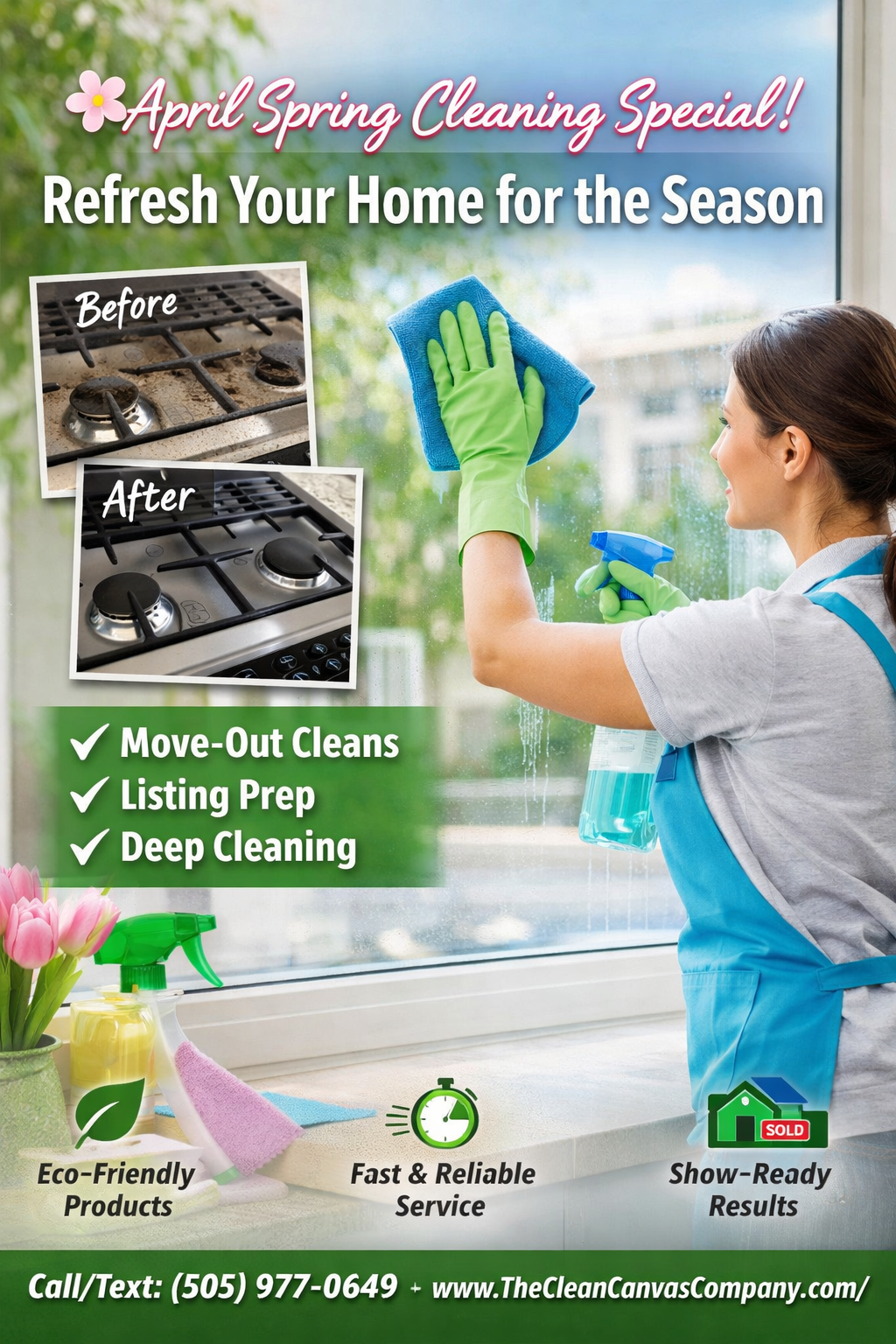 🌸 April Spring Cleaning Services: Refresh Your Home for the Season