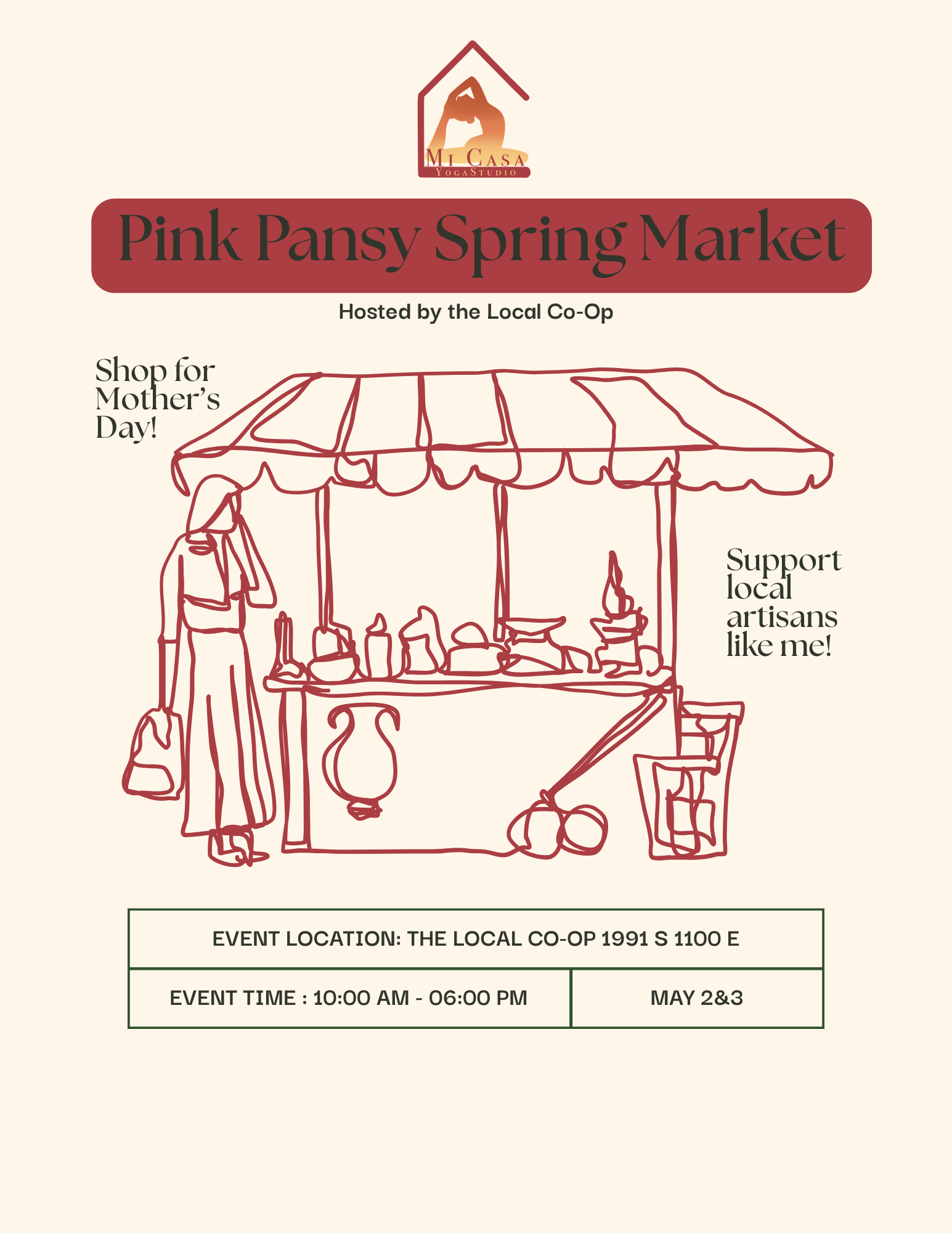 Pink Pansy Market 
