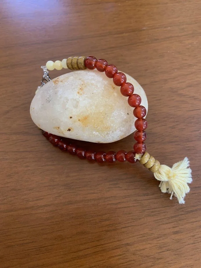 Carnelian Mala Bracelet