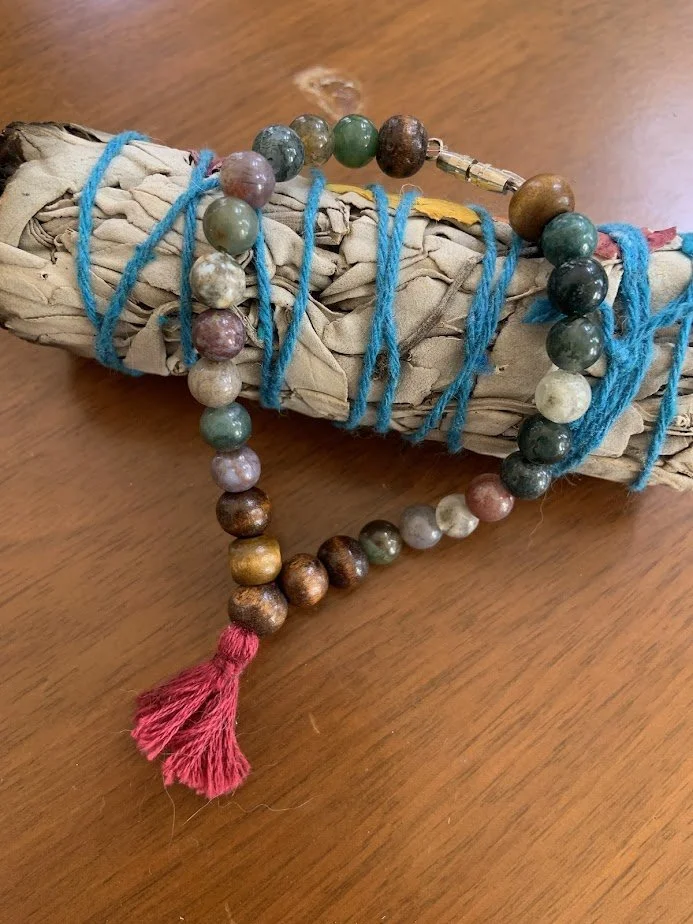 Fluorite Mala Bracelet