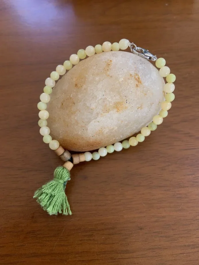 green calcite mala.webp
