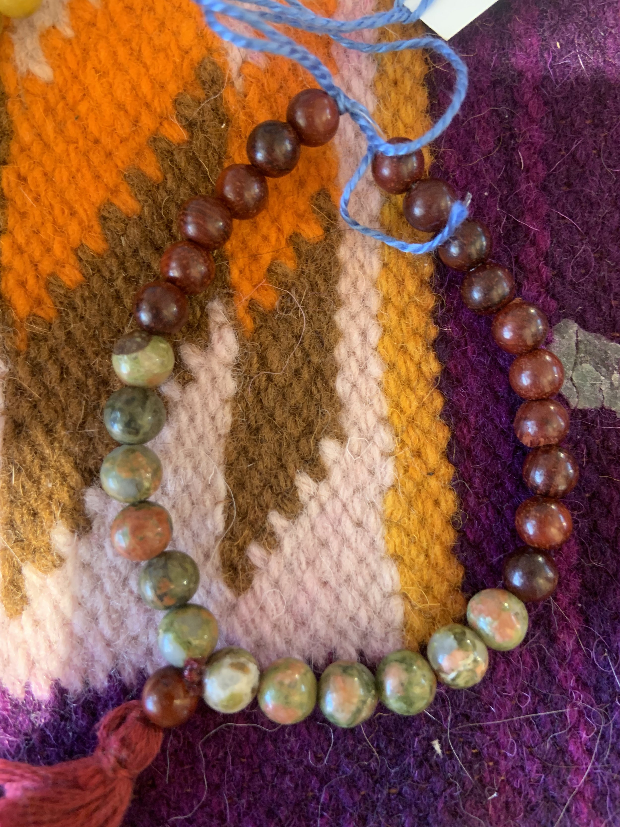 Unakite Mala