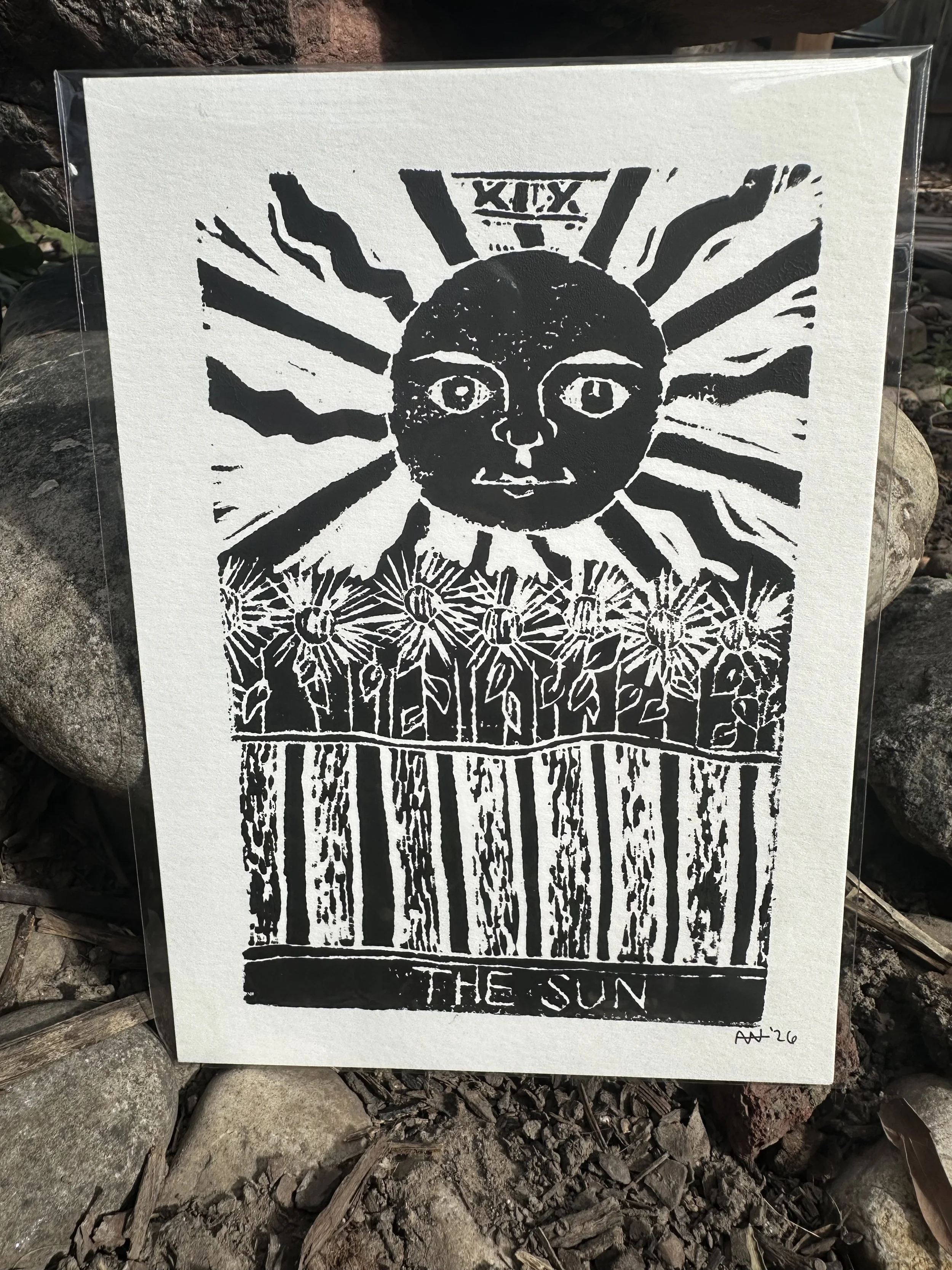 The Sun Tarot Card Print