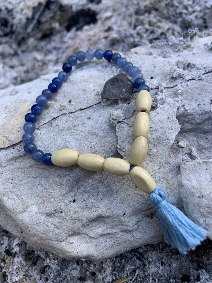 Blue Aventurine Mala