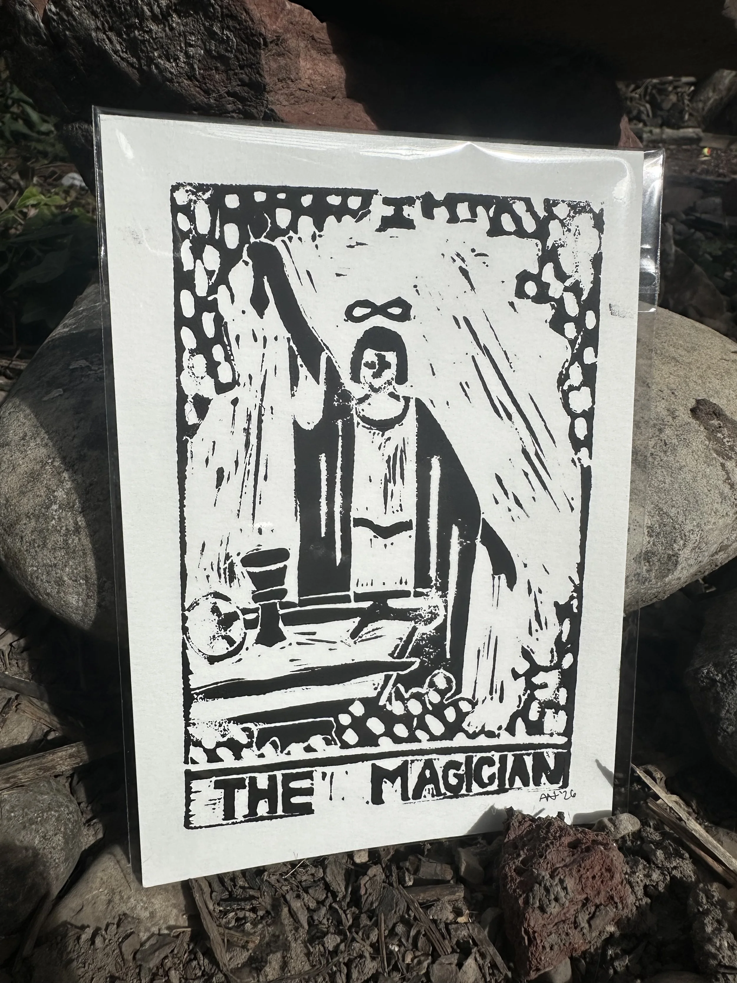 The Magician Tarot Card Print