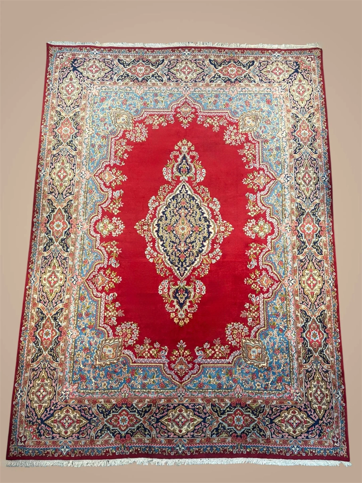 Vintage Persian area rug available at Beyond The Floor in Placentia.