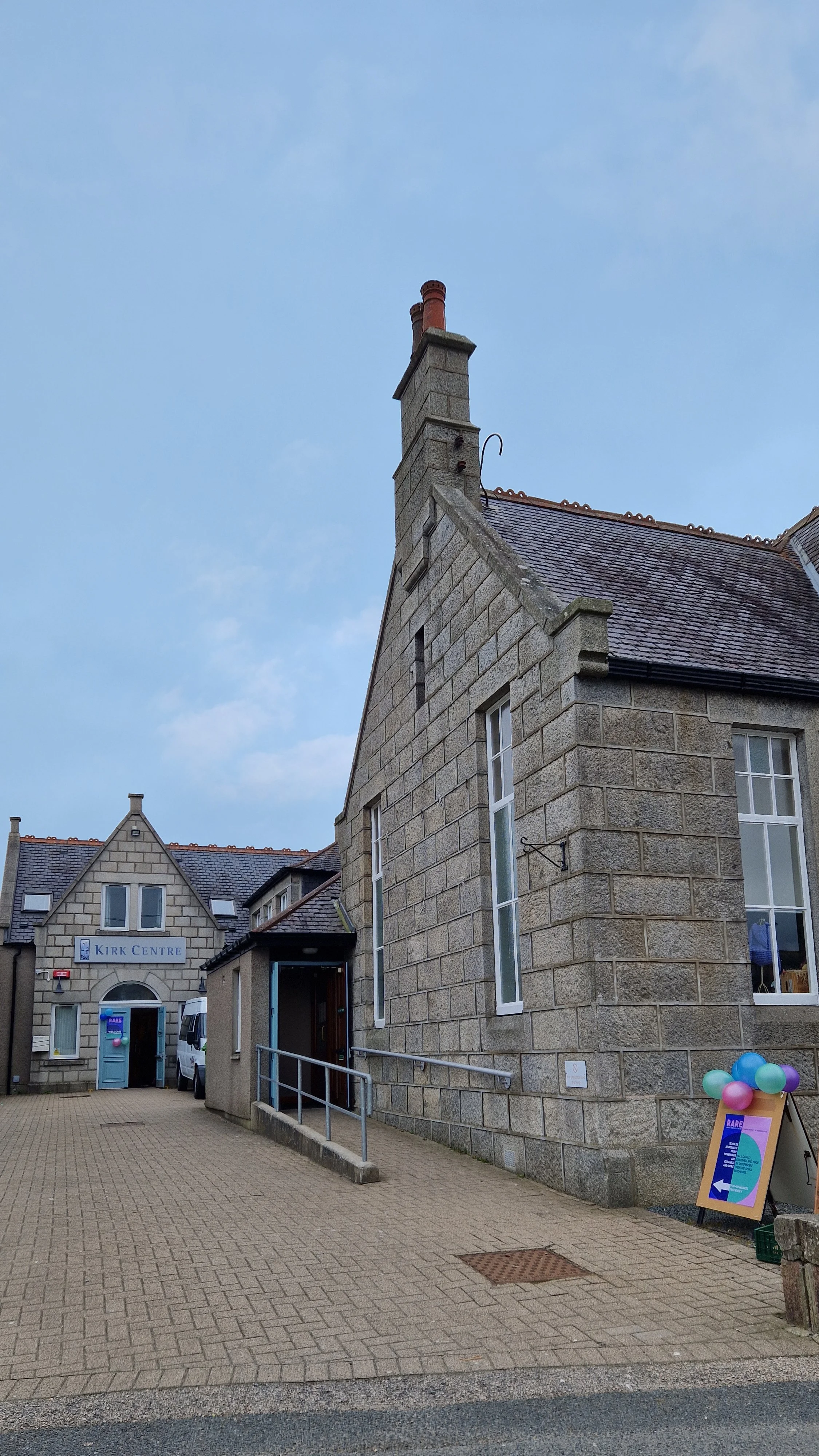 Ellon Kirk Centre outside of the building