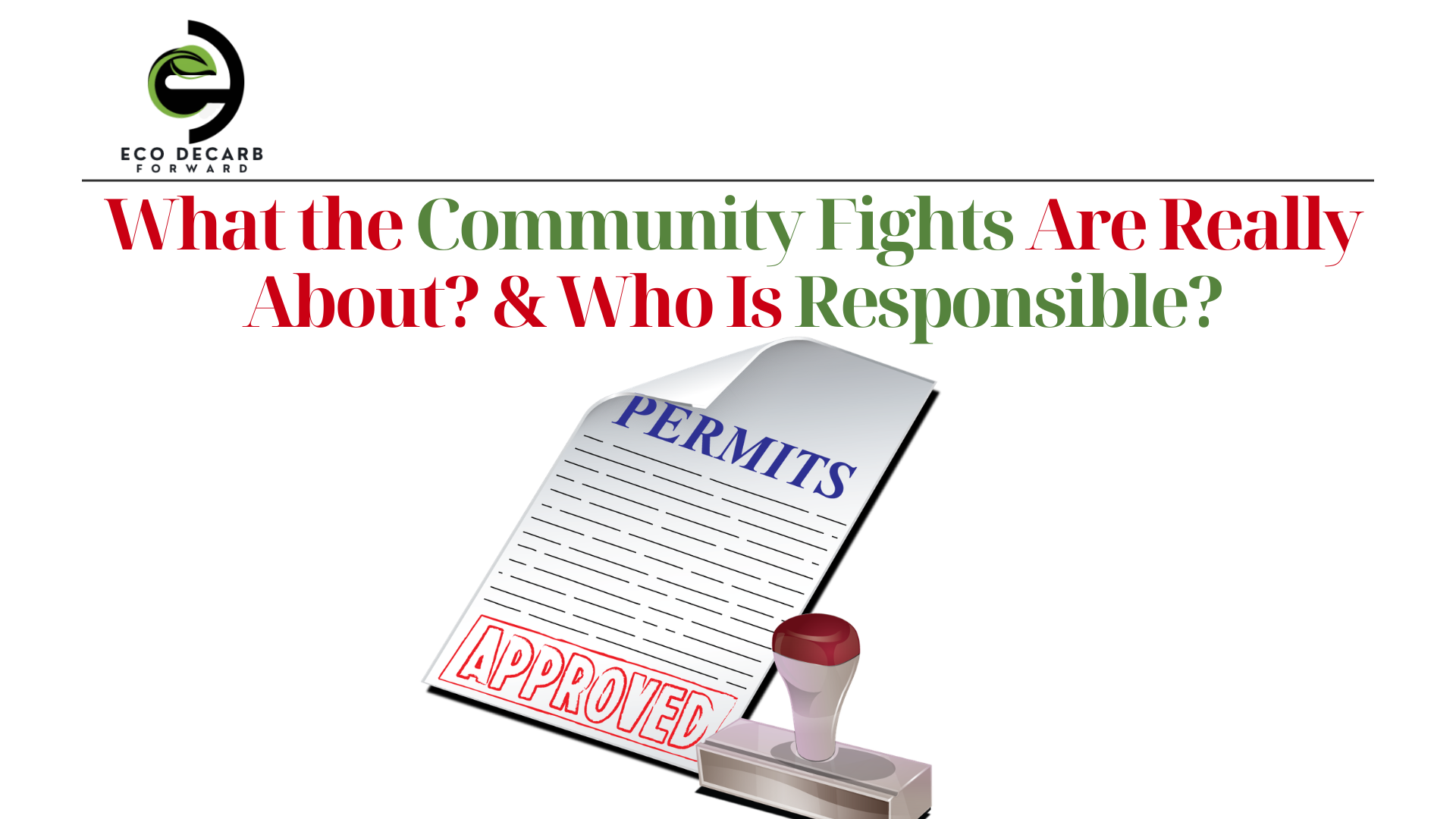 What the Community Fights Are Really About? &amp; Who is Responsible?