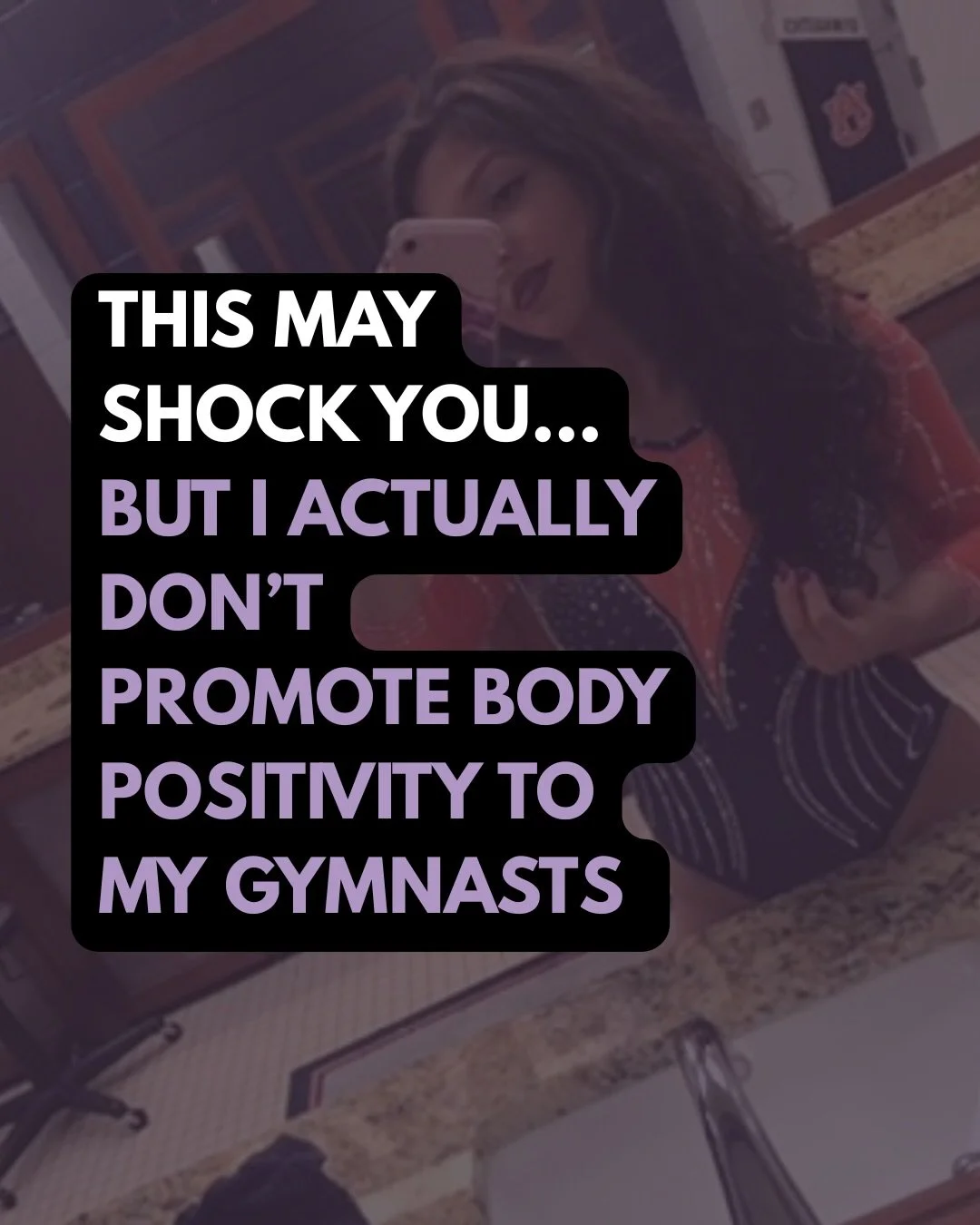 Now don&rsquo;t get me wrong, body positivity can work for some people - no doubt about it👇

But in my experience with working with tons gymnasts who struggle with their body image, body neutrality is the absolute BEST way to go.

Truthfully, you ar