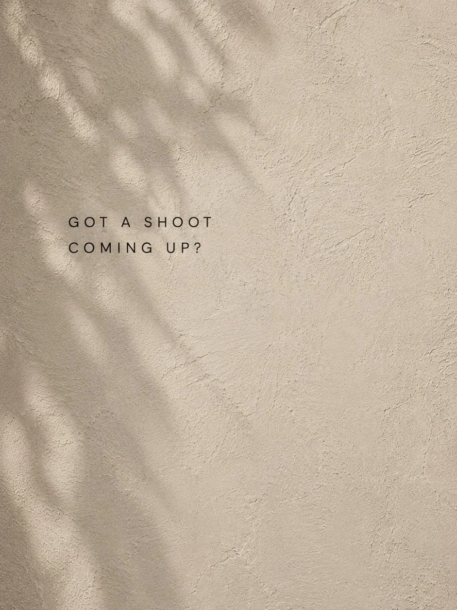 The team can be confirmed.
The looks can be planned.
The shot list can be finished.

But without the space, the shoot isn&rsquo;t locked in.

August dates are available at ACAI Studios 1,400 sq ft of designed sets, natural light and room to create mo