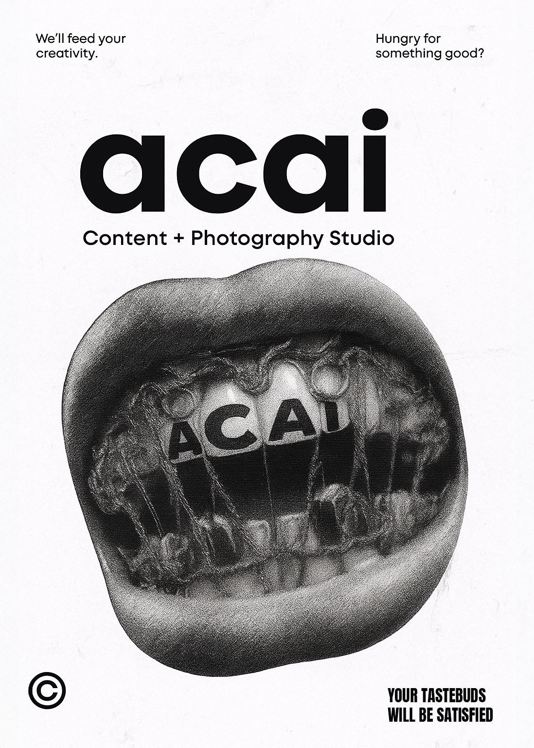 ACAI Photography Studio Manchester Tastebuds Poster