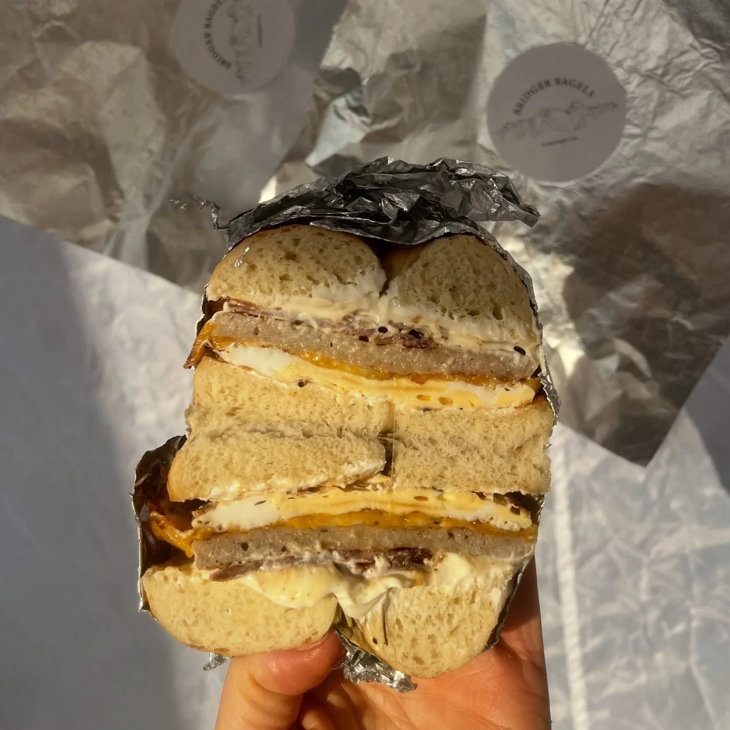 Our LAST pop up is TOMORROW! Come see us at @thelittlepinkcoffeetrailer.bzn for a special Halloween pop-up Friday, our last planned one for the year! I will have an extra helper and extra bagels so make sure to swing by! ❤️‍🔥