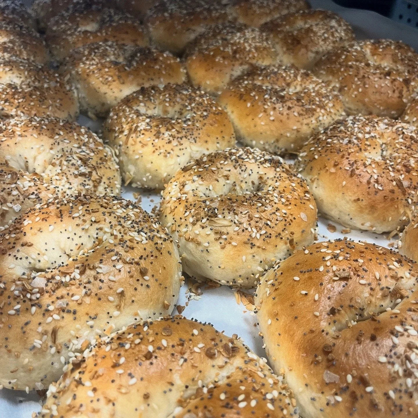 Beautiful bagel people! I will be taking some time off over the next couple of months to chill! Schedule coming soon, we&rsquo;ll be around just less consistently and not outside. BUT there&rsquo;s a pop-up TOMORROW at @thelittlepinkcoffeetrailer.bzn