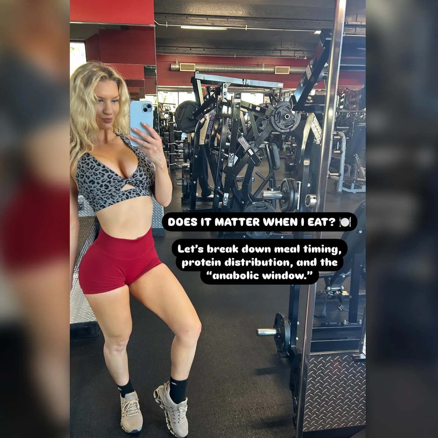 🍽️ Does it matter when you eat?
You’ve probably heard of the “anabolic window” — the idea that you need to eat protein within 30 minutes of training or you’ll lose your progress.
Truth: It’s not that serious.
✅