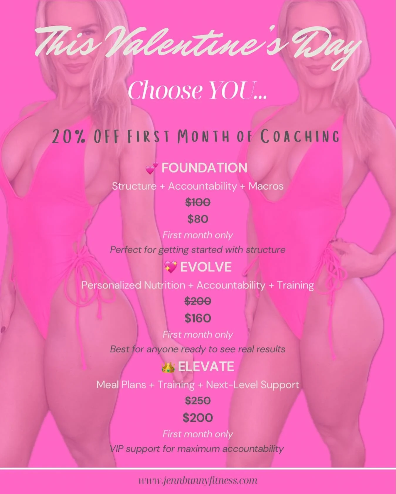 You don&rsquo;t need to &ldquo;fix&rdquo; your body.
You need habits that support it, fuel it, and make you feel confident in it 💕

This Valentine&rsquo;s Day I&rsquo;m celebrating self-love over self-criticism &mdash; and that starts with how you t