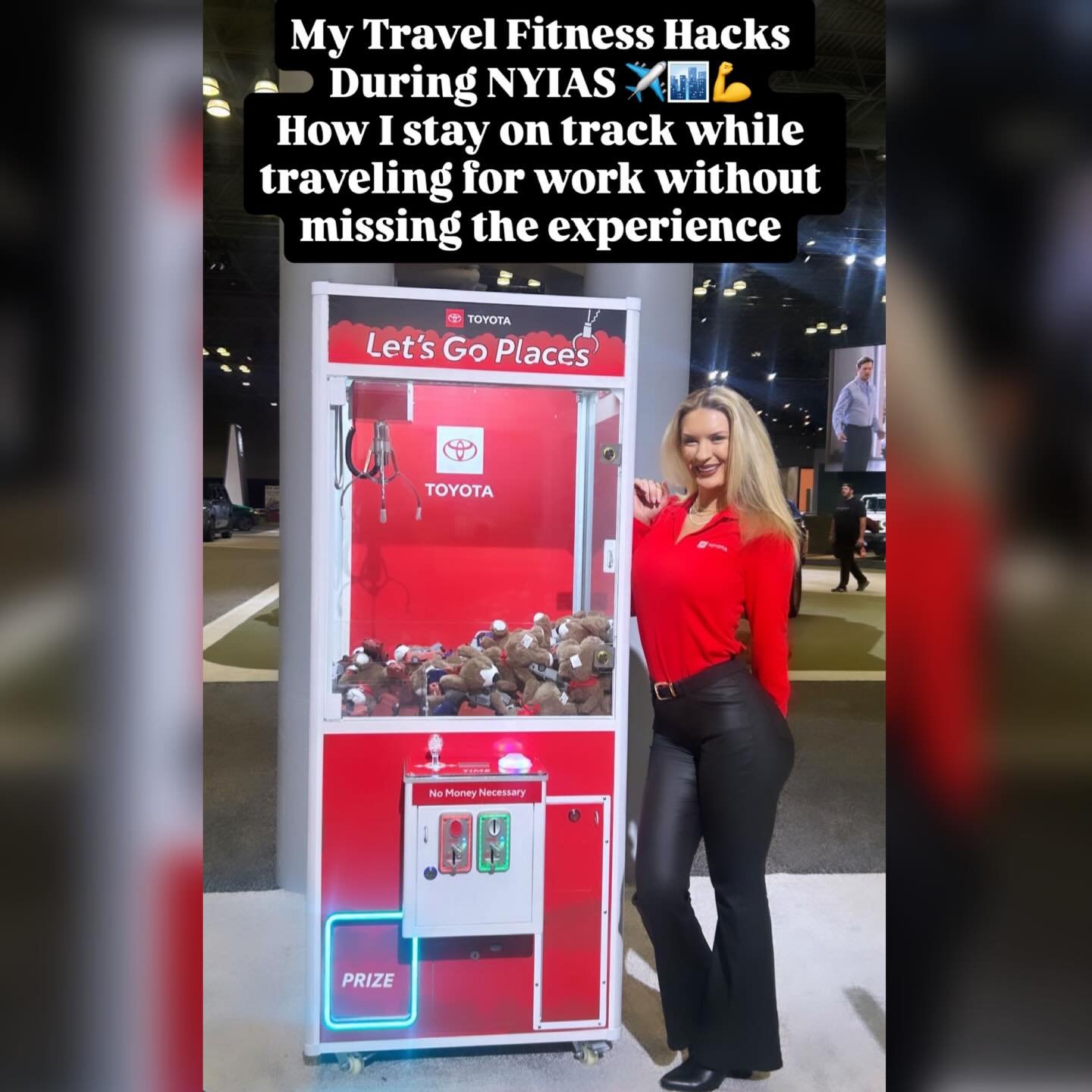 NYIAS week and still staying locked in ✈️🏙️💪🏻

Travel doesn&rsquo;t have to derail your goals.

A little planning, consistent movement, and simple nutrition habits go a long way.

Honestly, I love work travel because it puts me in a new environmen