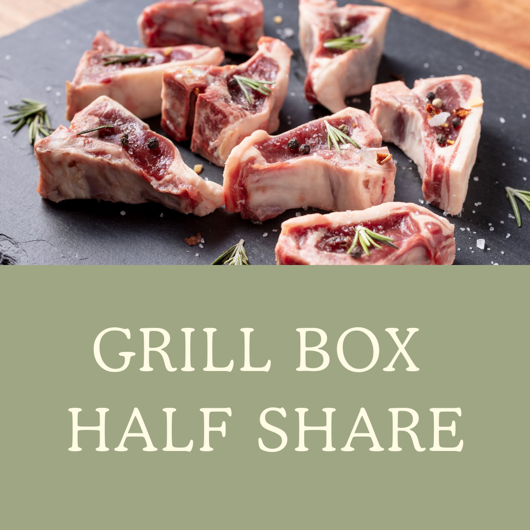 Grill Box - Grass-Fed HALF Lamb Deposit