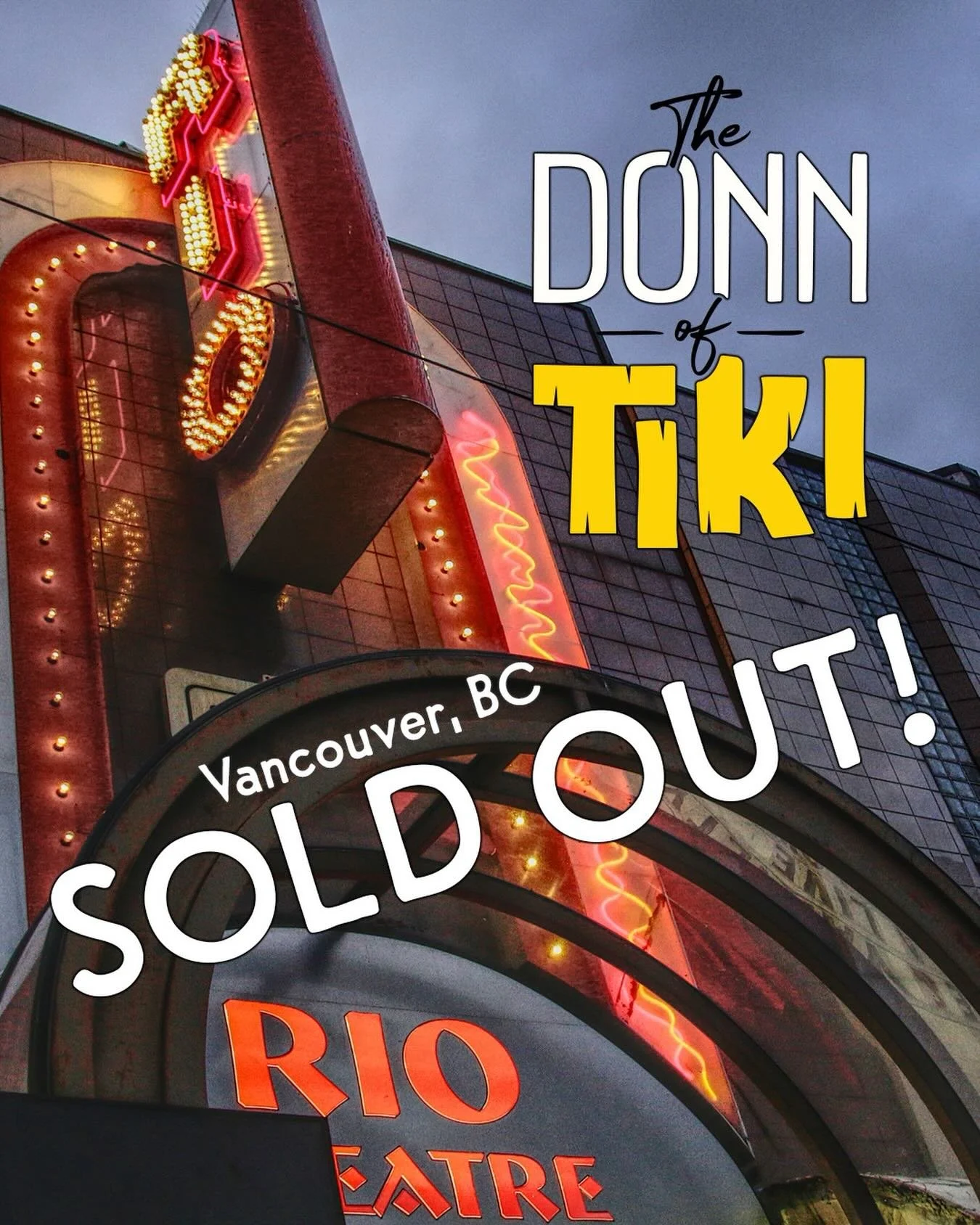 Wow, we're blown away! Selling out a 400-seat venue abroad is a first for us, and we're incredibly grateful for your support. We can't wait to share this film with you all on Tuesday!

A few reminders:
1. We'll have merchandise available for purchase