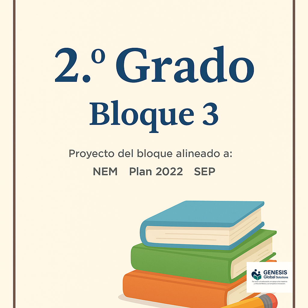 Planeación del Bimestre 3 · Segundo Grado de Primaria 2025–2026 · Sistema GGS