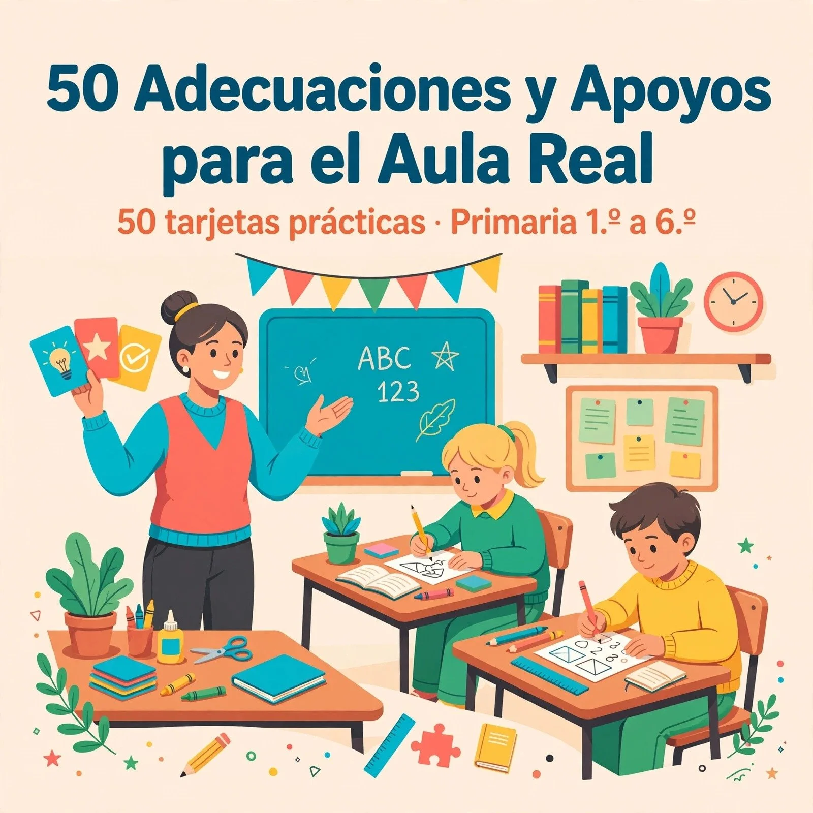 50 Adecuaciones y Apoyos para el Aula Real