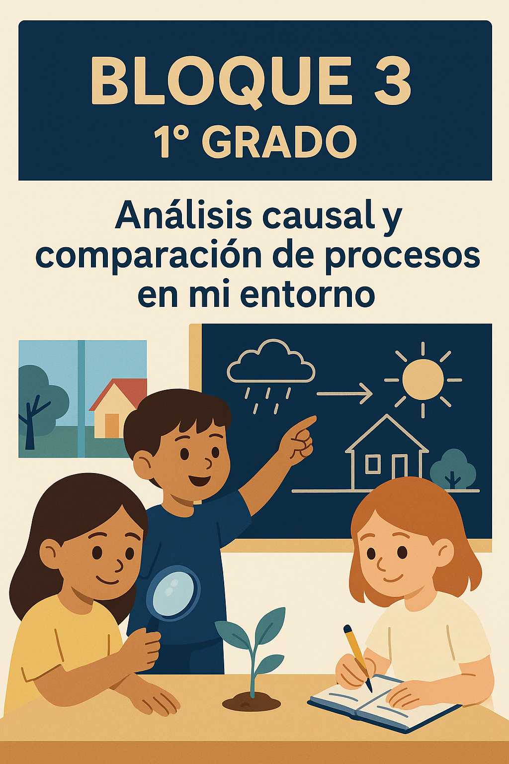 Planeación del Bimestre 3 · Primer Grado de Primaria 2025–2026 · Sistema GGS