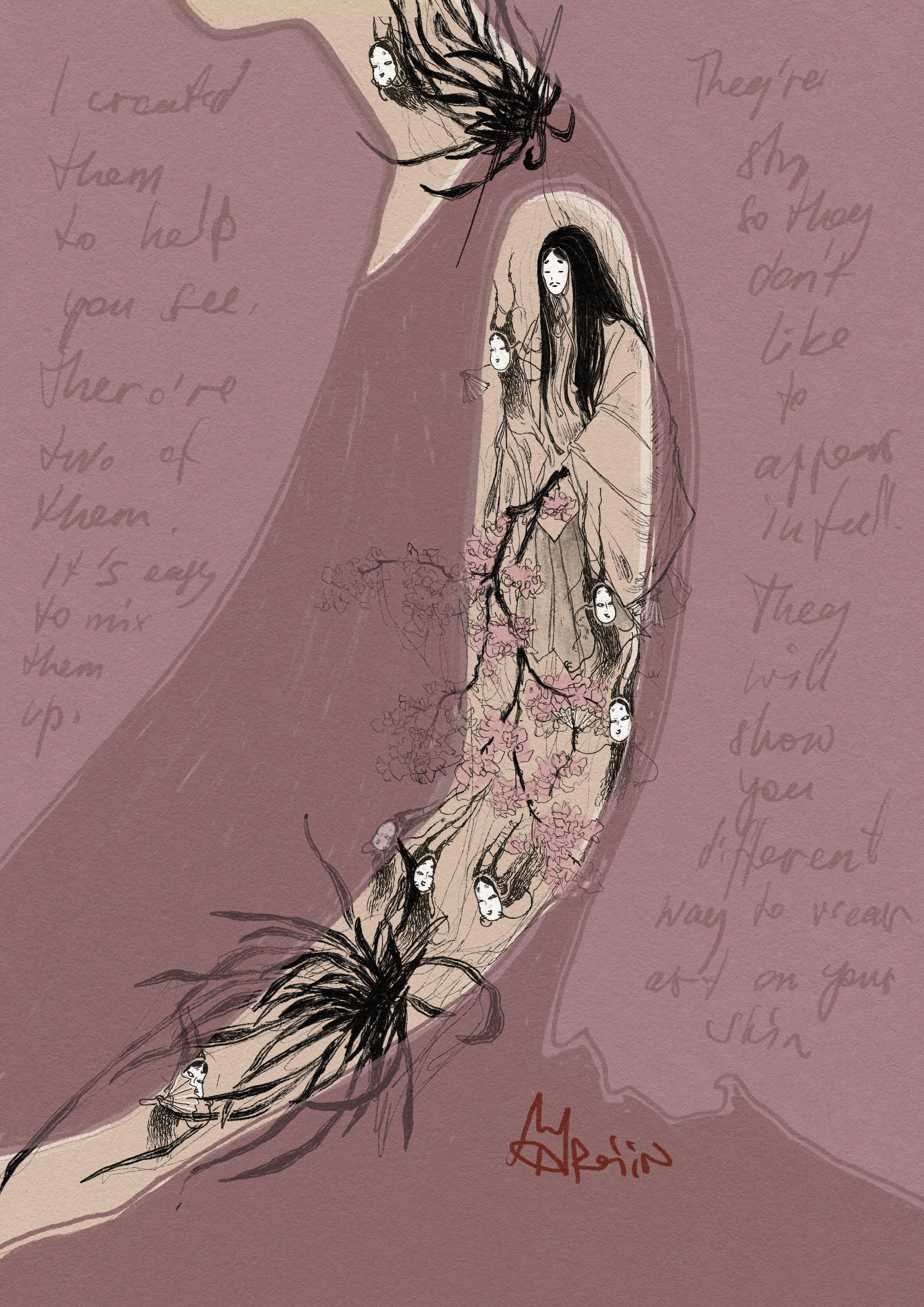 Noh Sleeve Concept (for inspiration)