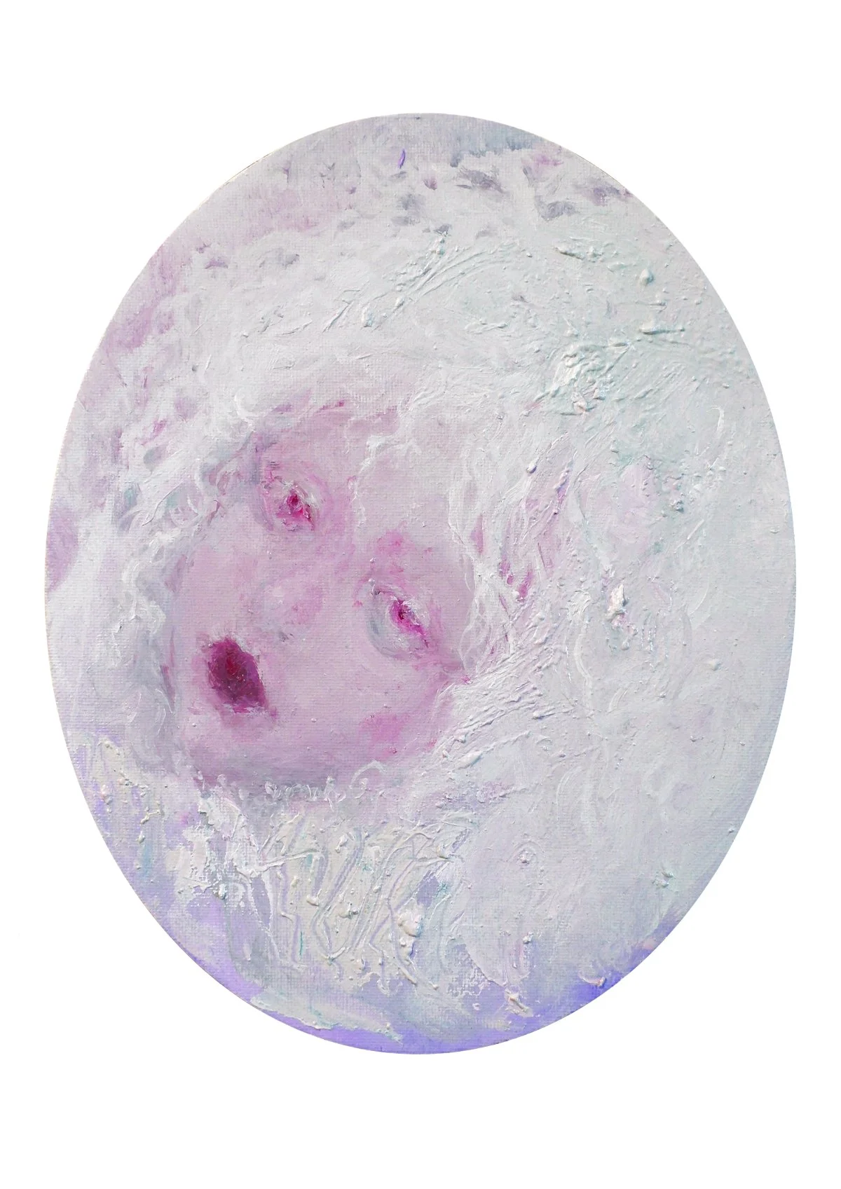 Haunted. Pink. Fine Art Print