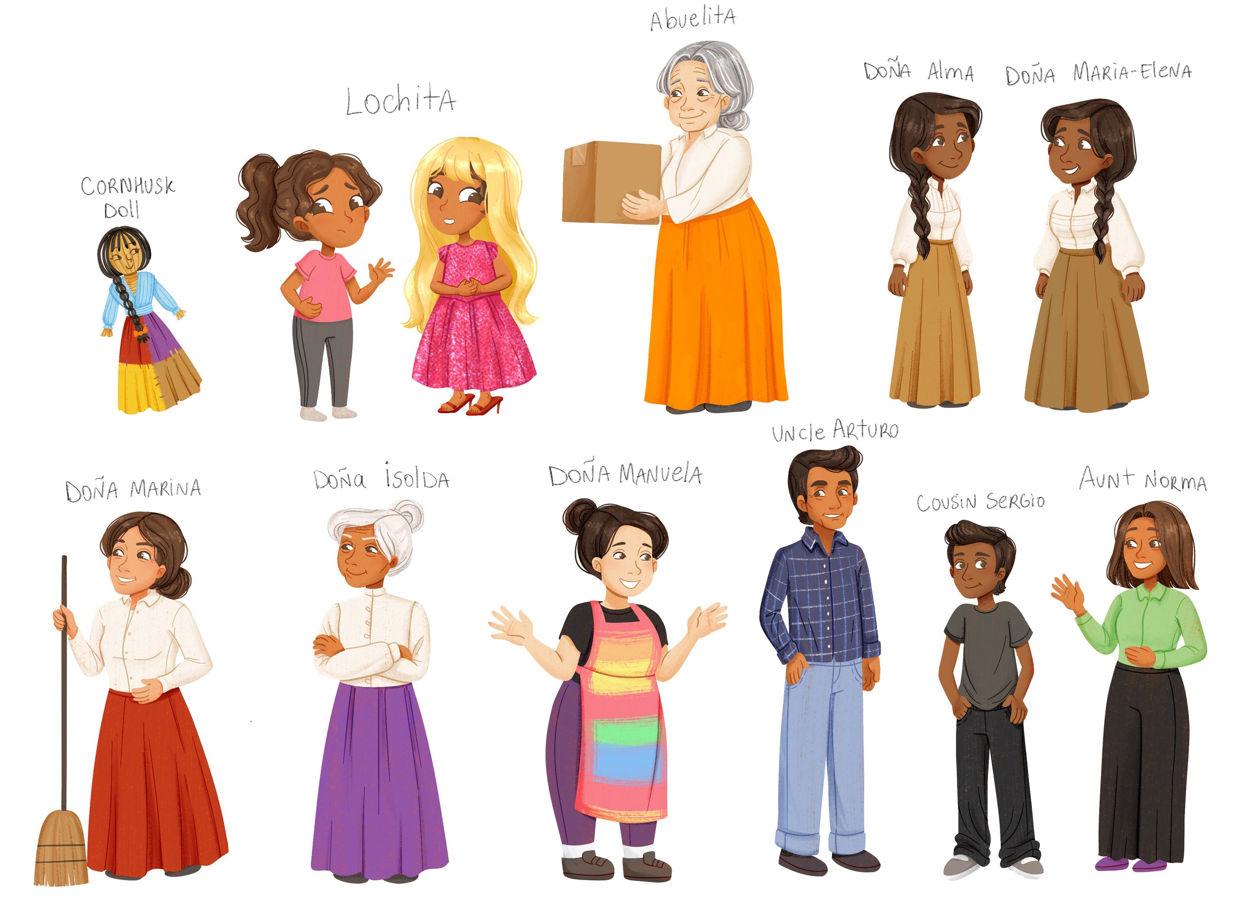 character design for picture book