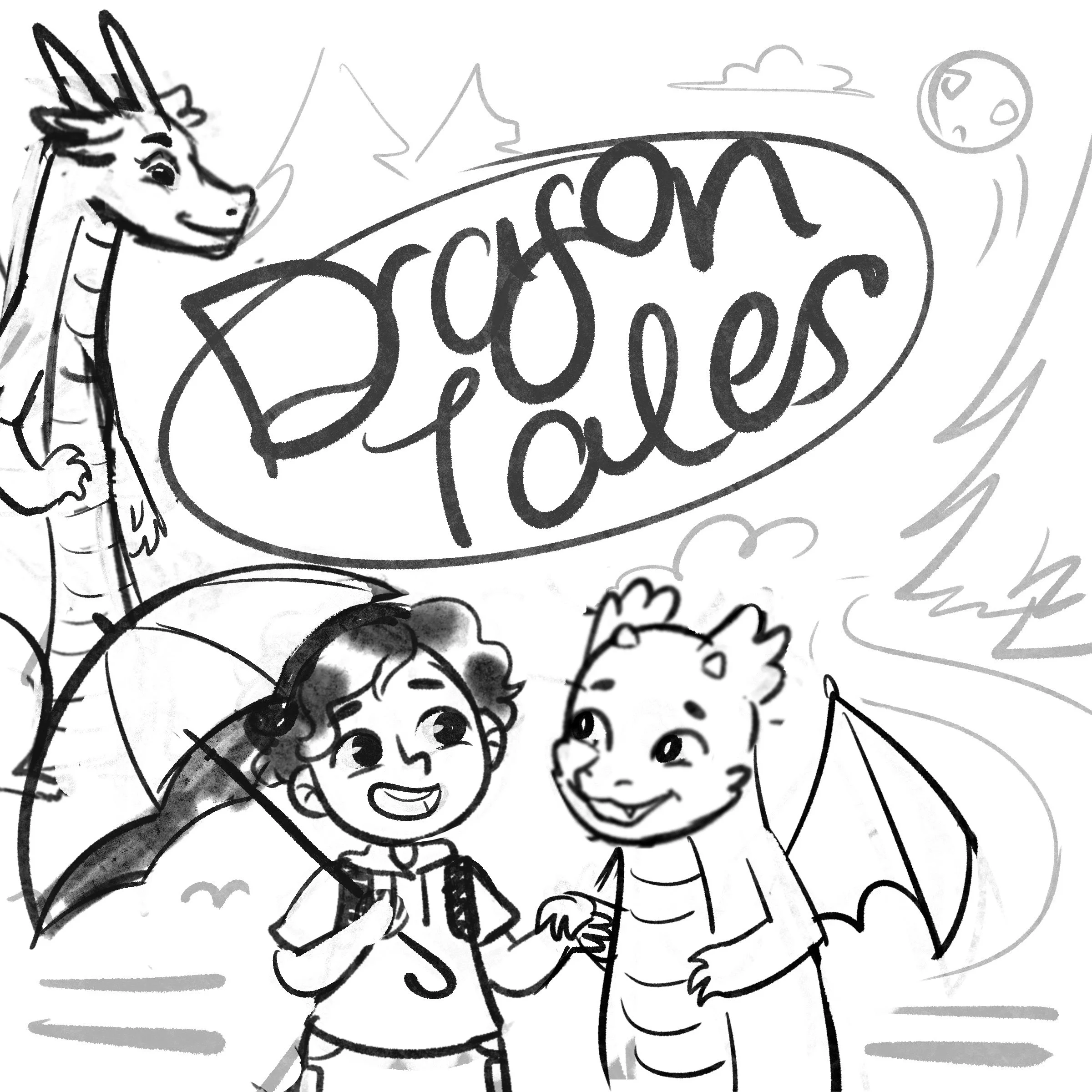 sketch thumbnail cover design