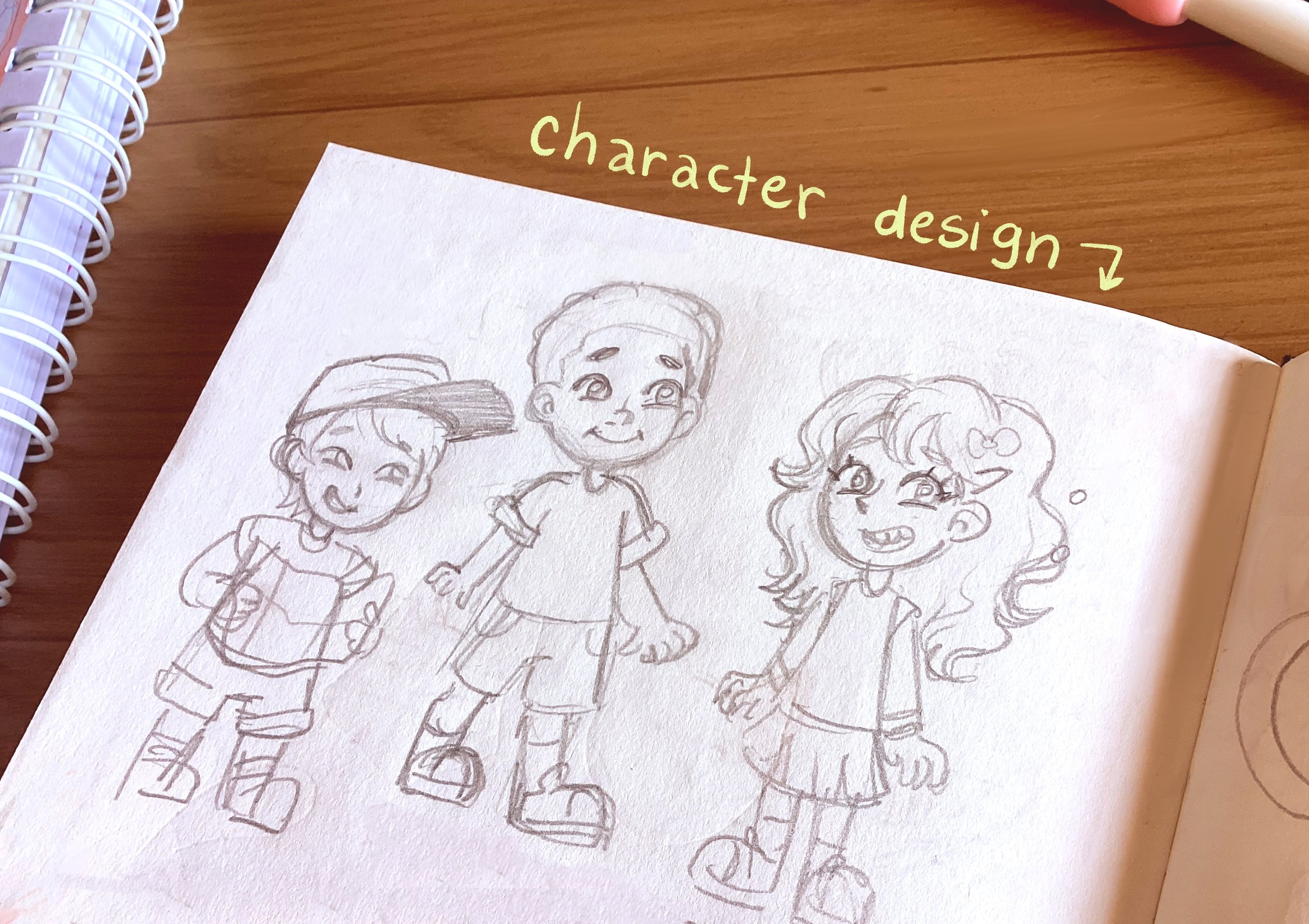 character design for children's picture book