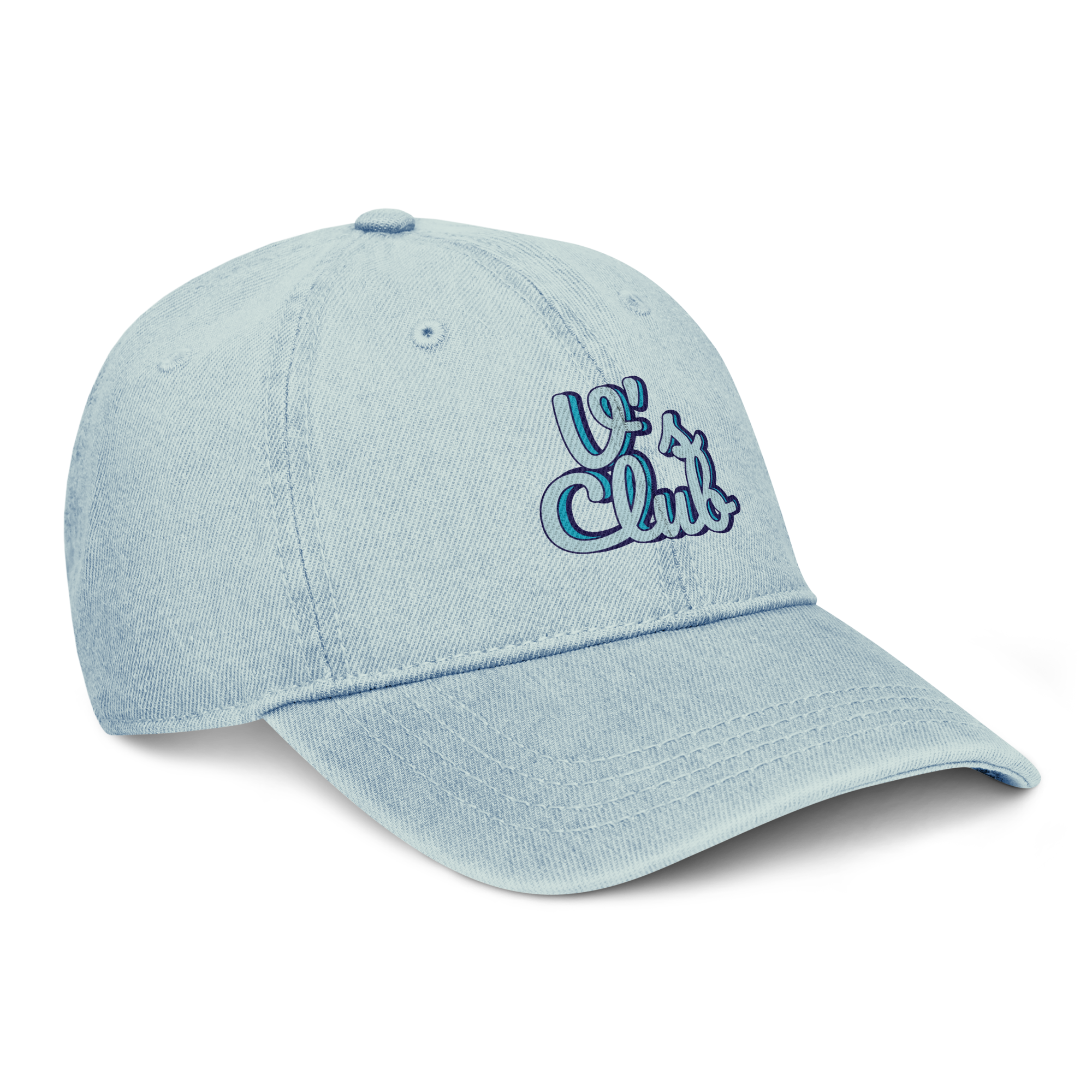 V’s Club Hat - DENIM